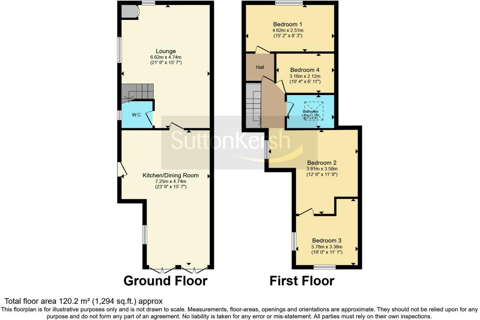 1, Coach House Mews, Liverpool floorplan