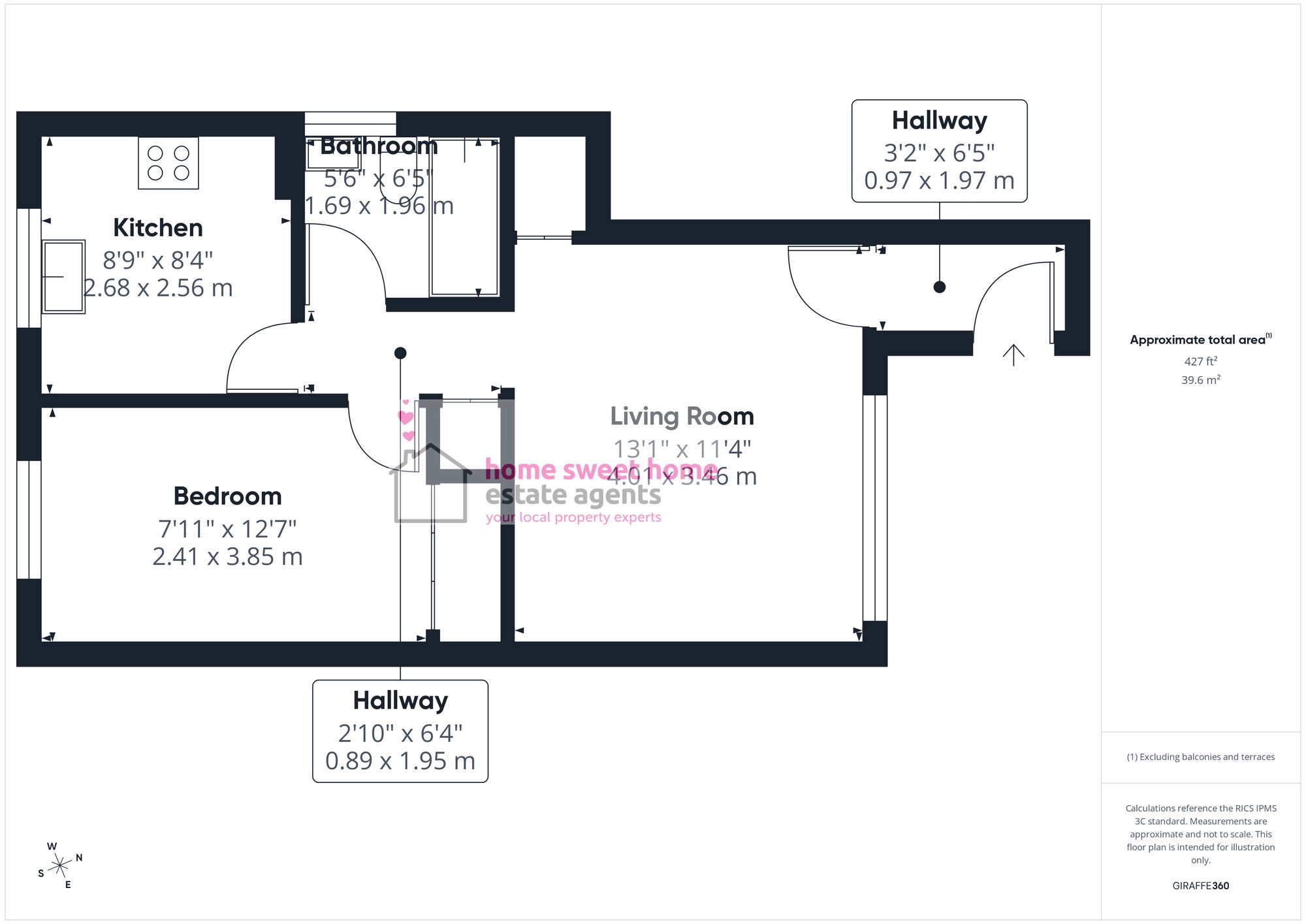 45 Balnafettack Crescent, Inverness floorplan