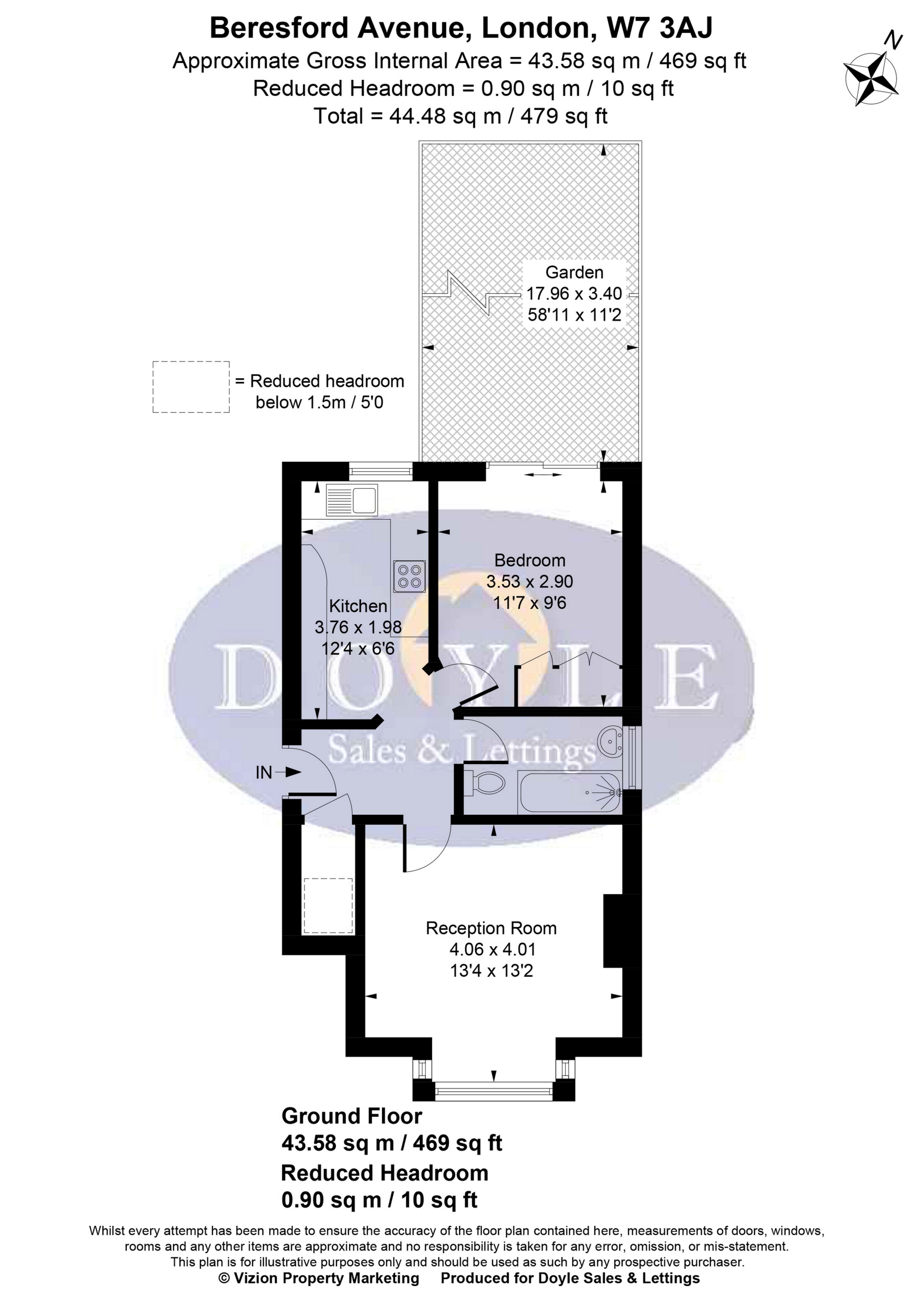 29a, Beresford Avenue, Hanwell floorplan