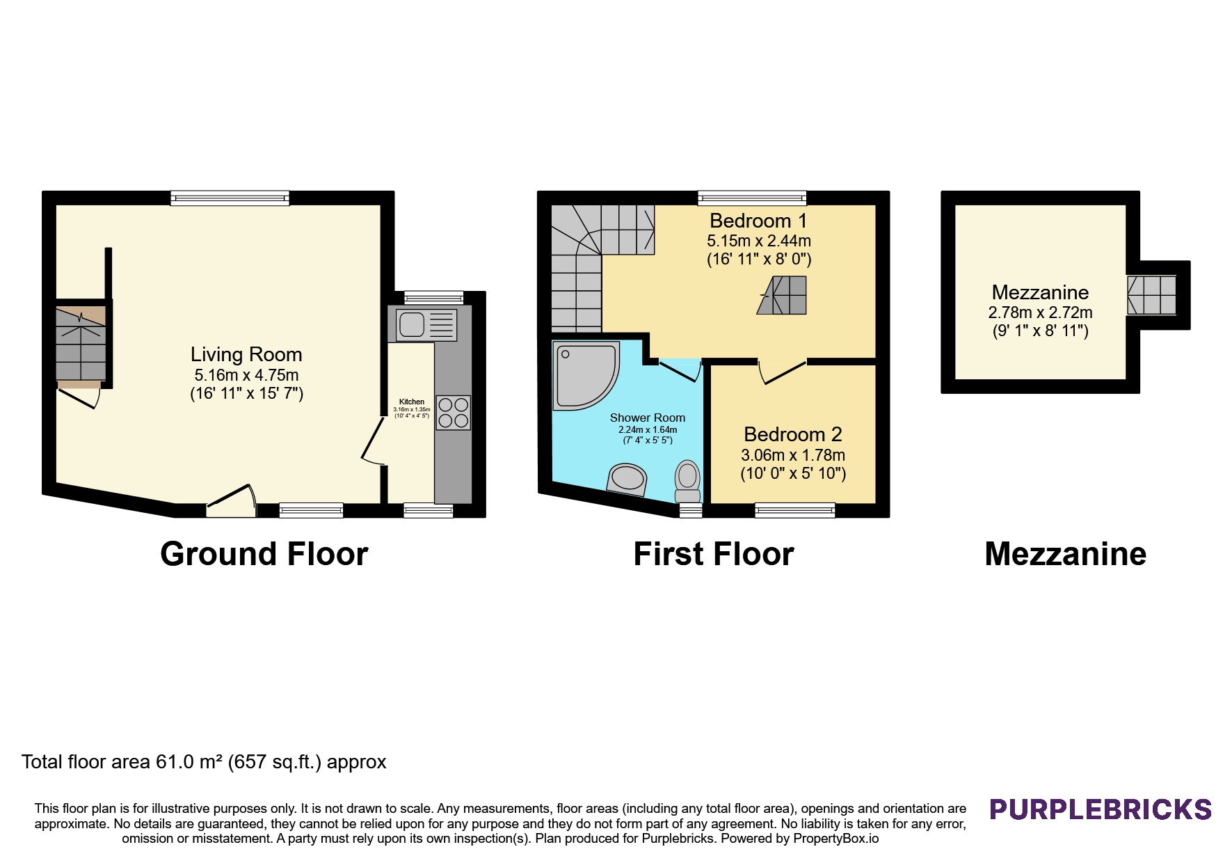 Hall Ing, Holmfirth floorplan