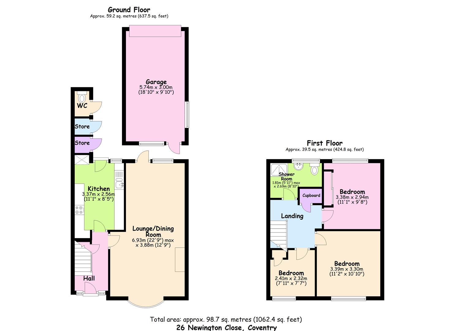 3 Bedrooms  for sale in Newington Close, Coventry CV6