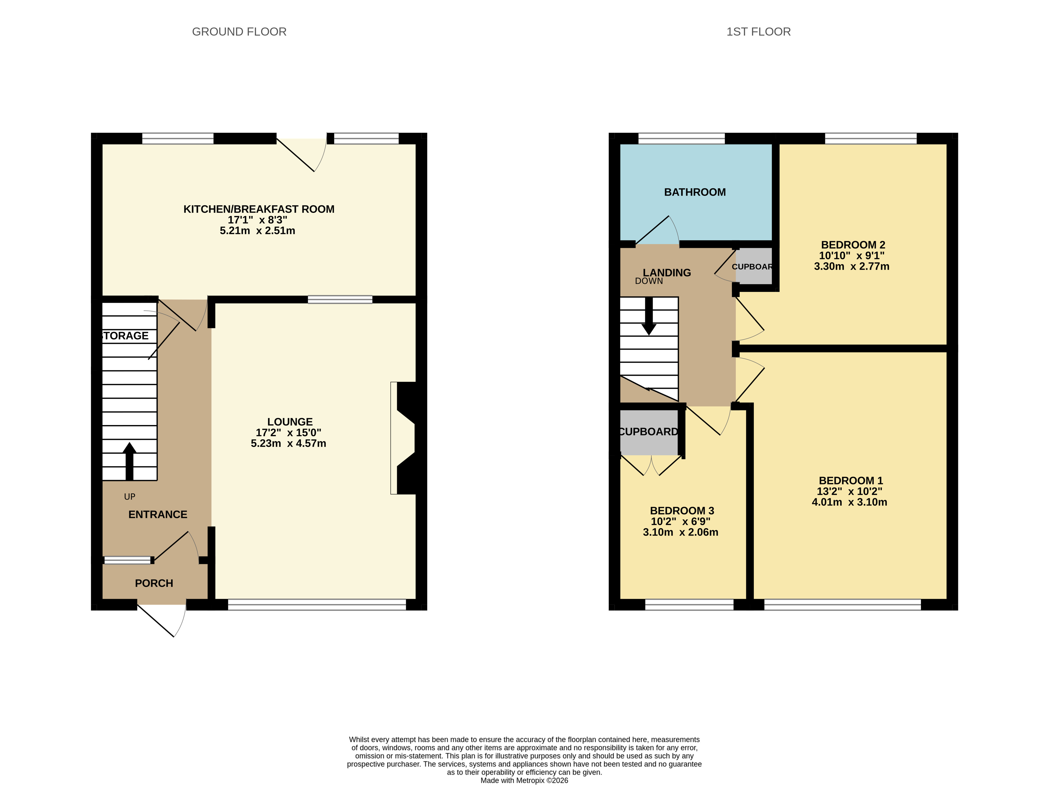 57, Mendip Road, Worthing floorplan