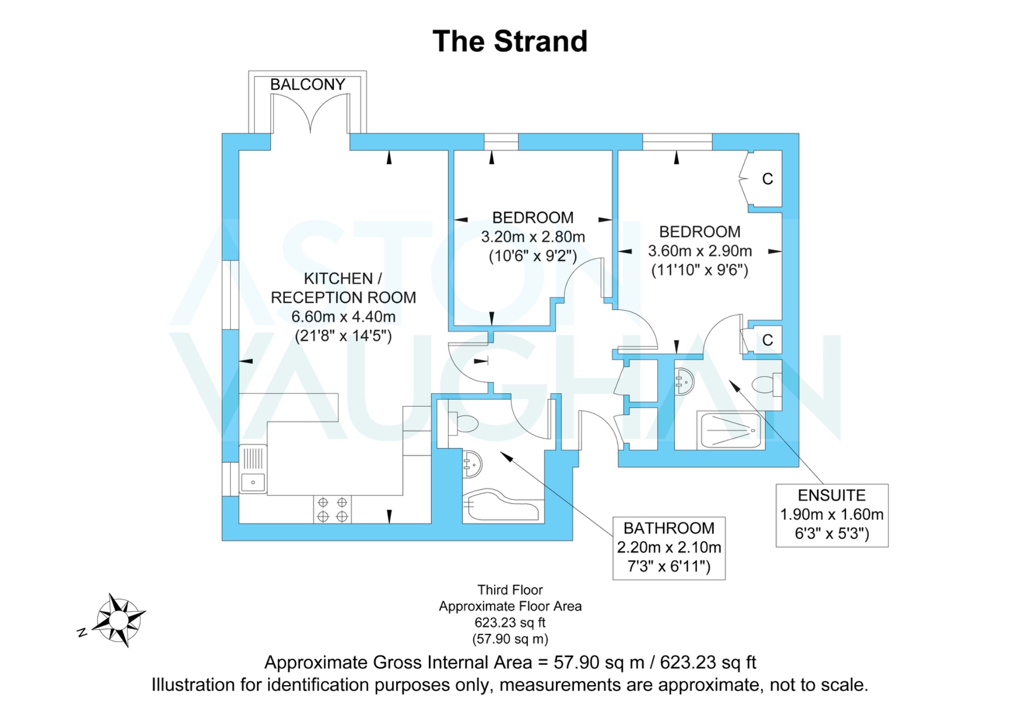 St. Vincents Court, Brighton Marina Village floorplan