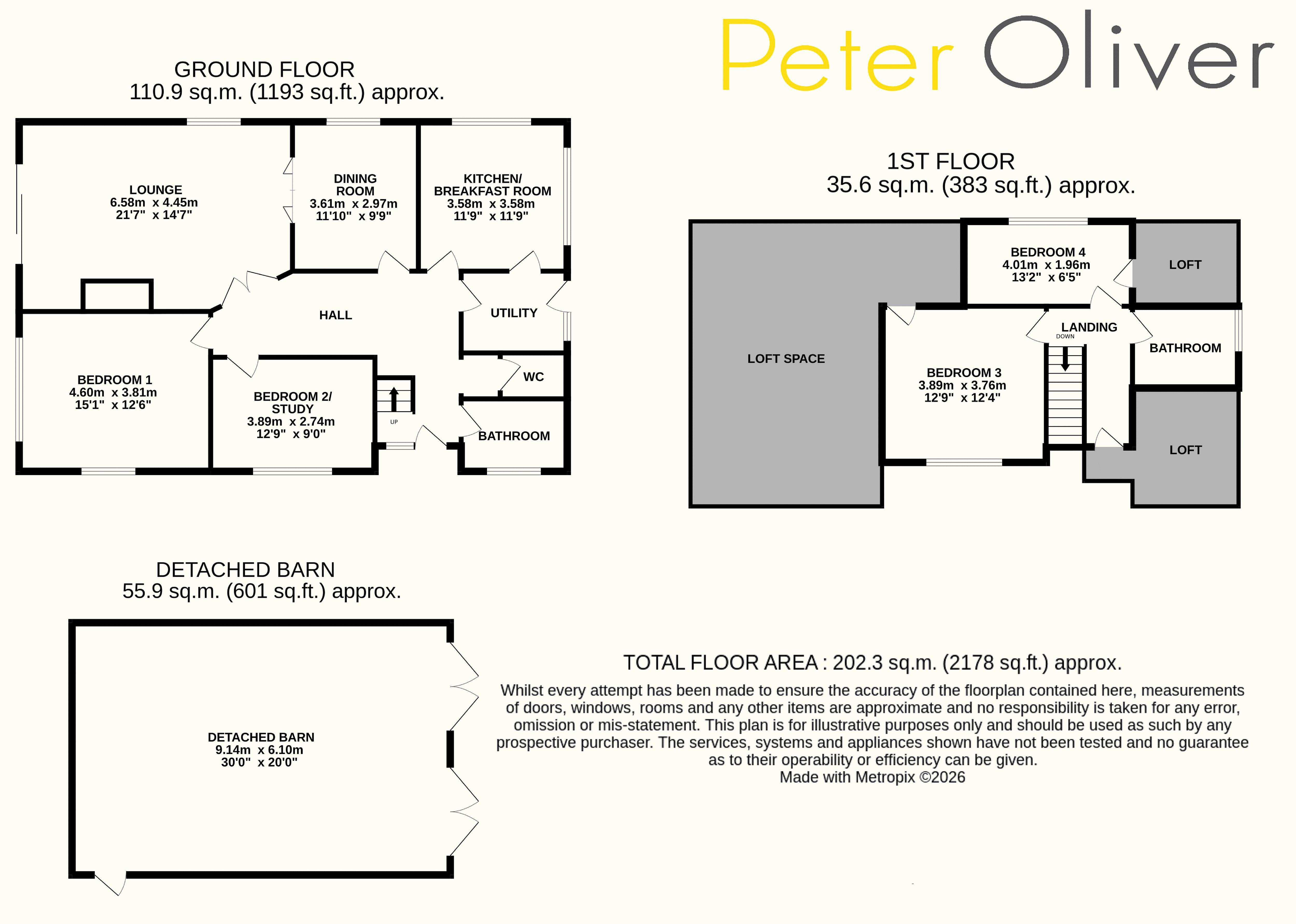 Mountain Side, Under Road, Hailsham floorplan