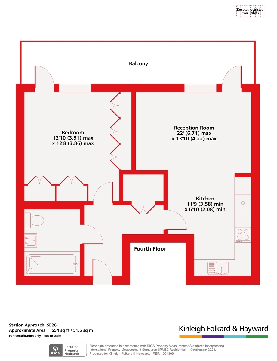 Flat 29, 3, Station Approach, London floorplan