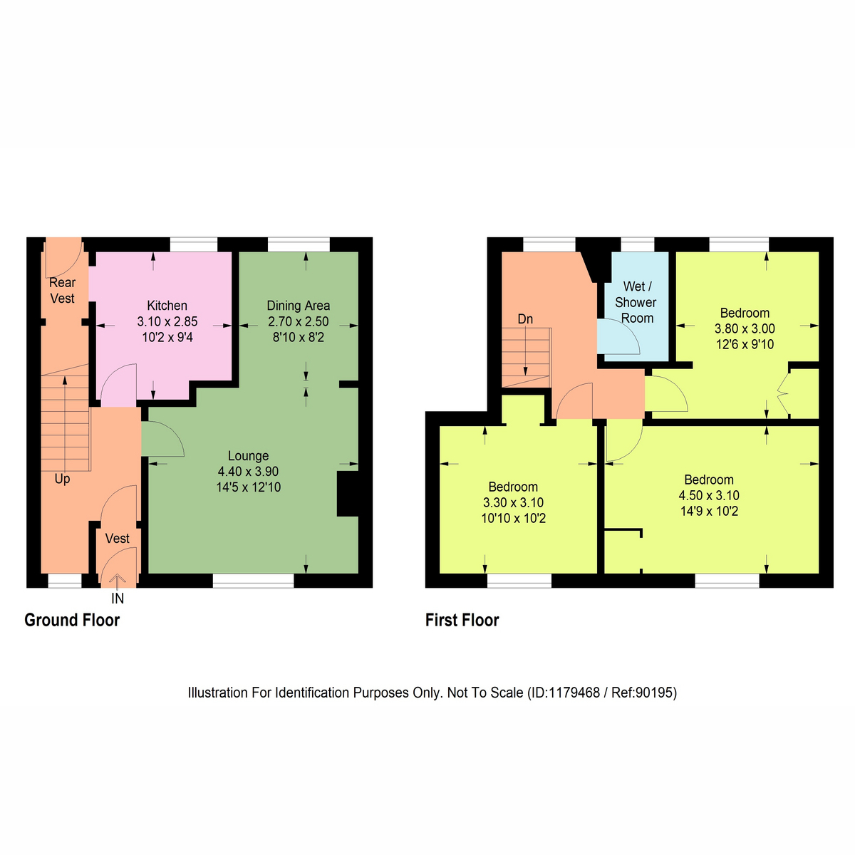 158, Winifred Crescent, Kirkcaldy floorplan
