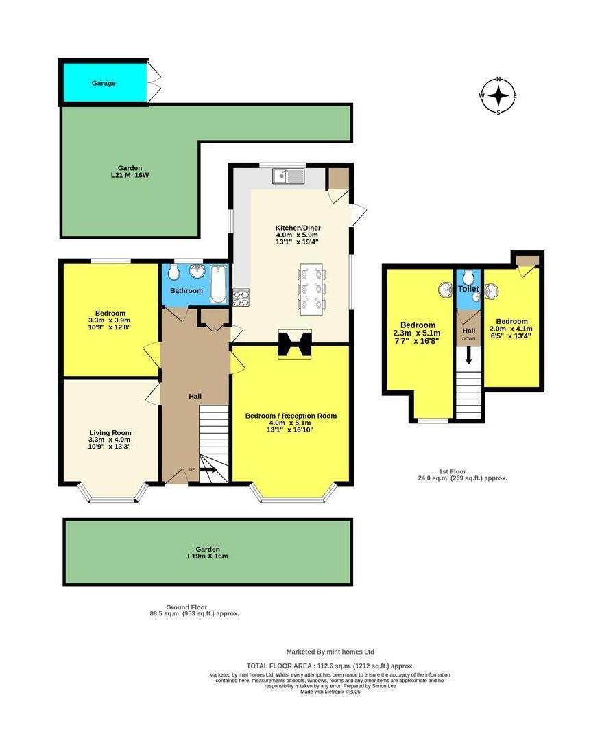 Concord, Bagshot Road, Woking floorplan