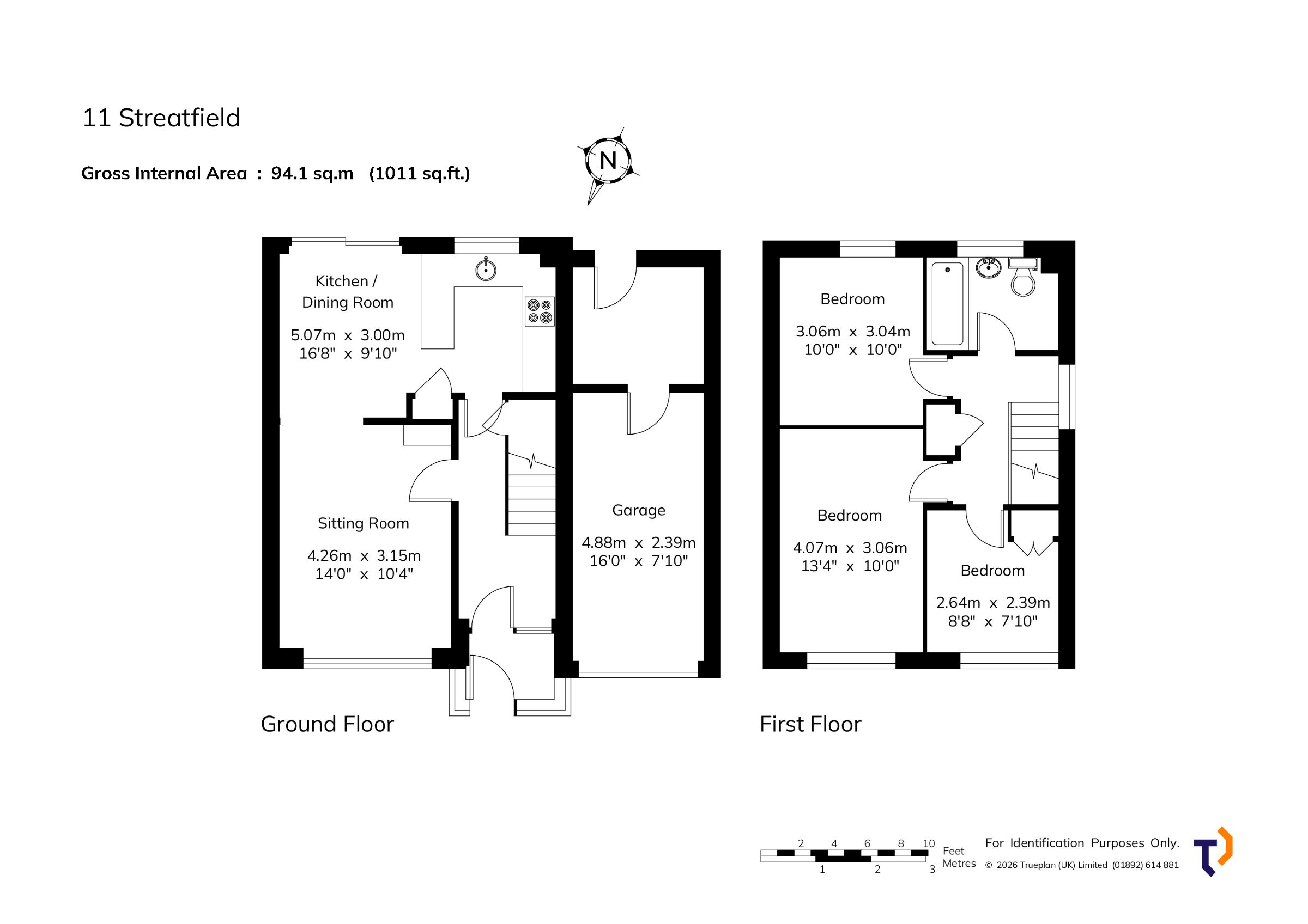 11 Streatfeild, Edenbridge floorplan