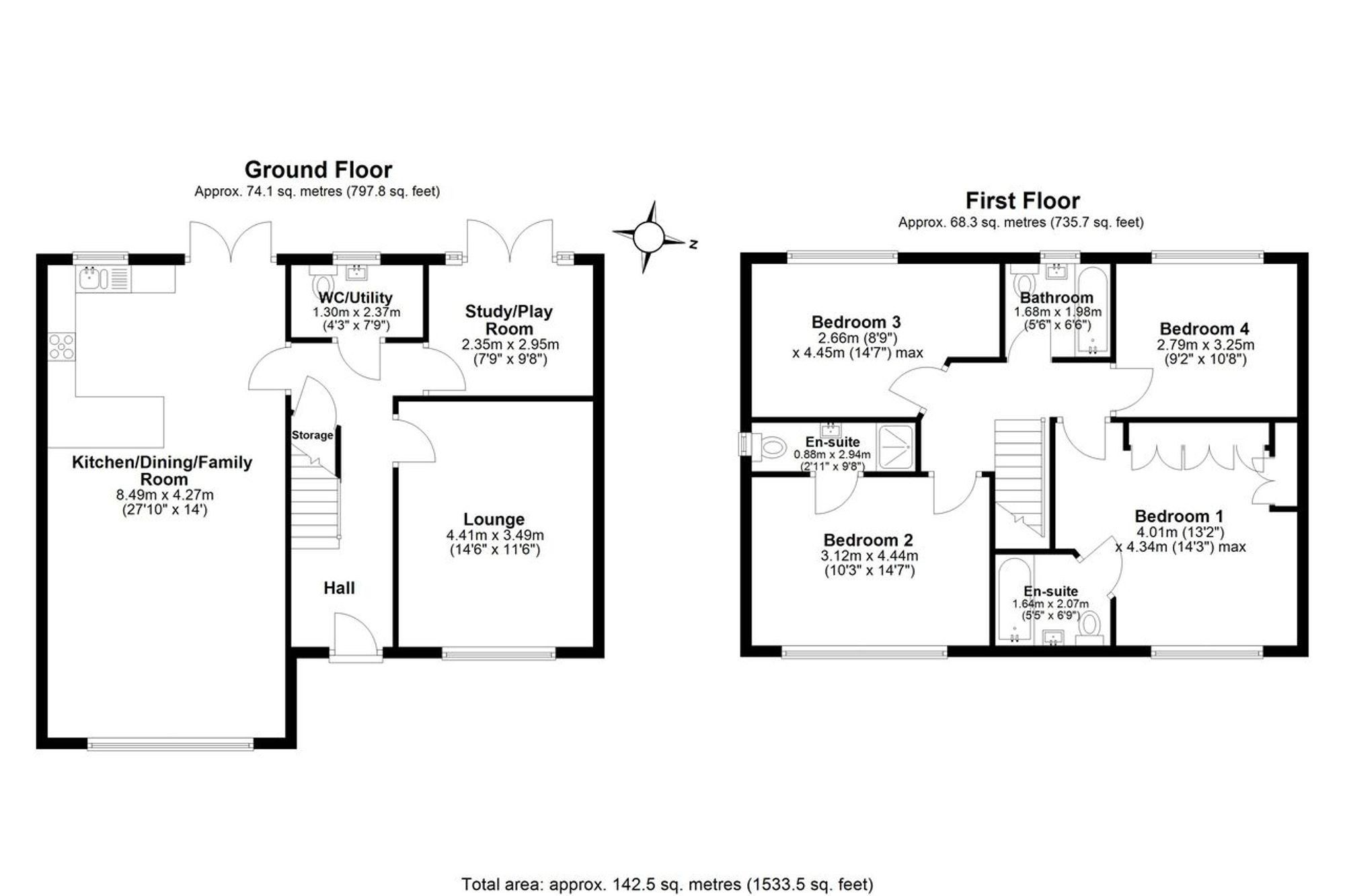 31 Station Road, Warrington floorplan