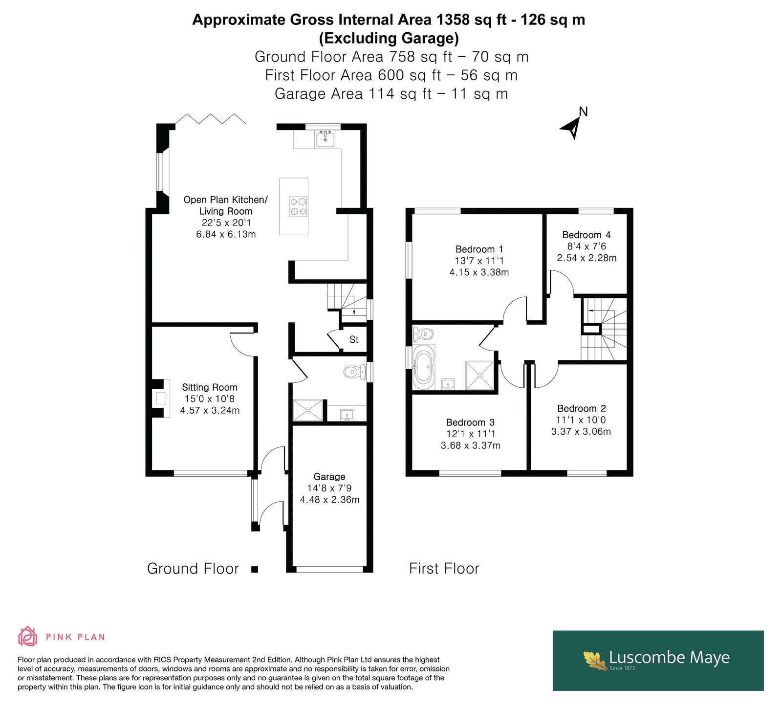 1, Veasy Park, Plymouth floorplan