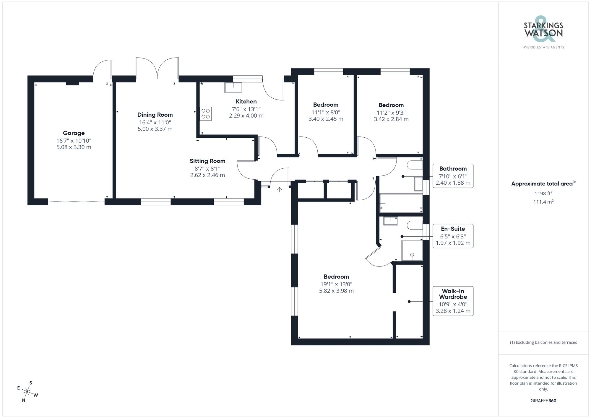 Westside Bungalow Norwich Road, Attleborough floorplan