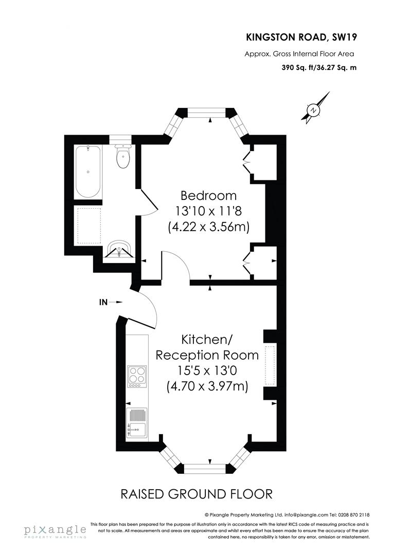 Kingston Road, Wimbledon floorplan