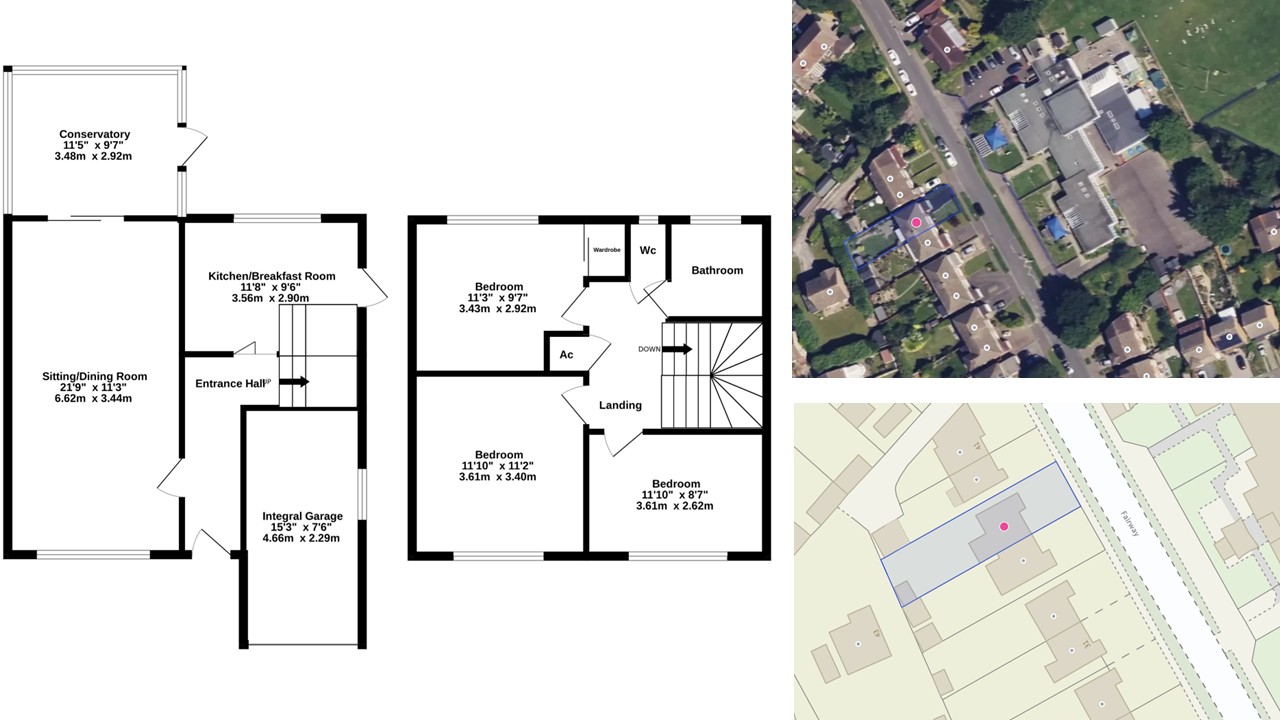 37, Fairway, Copthorne floorplan