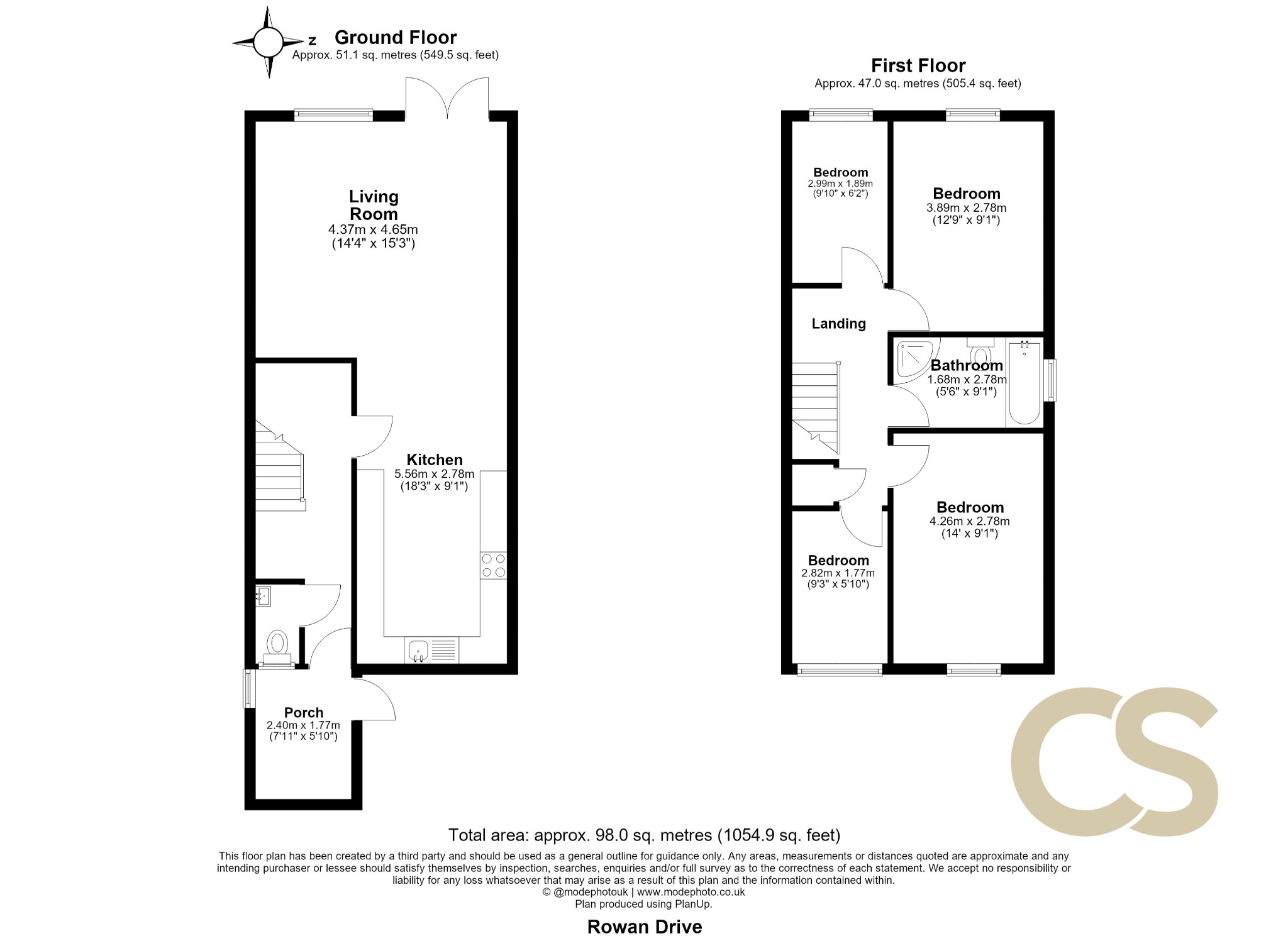 18, Rowan Drive, Hertfordshire floorplan