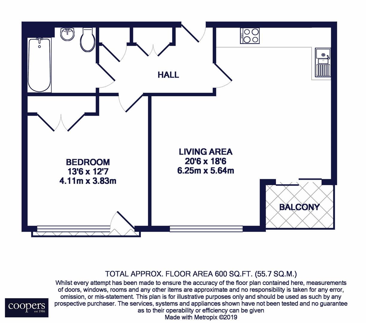 17 Hurricane House, Kenley Place, Uxbridge floorplan