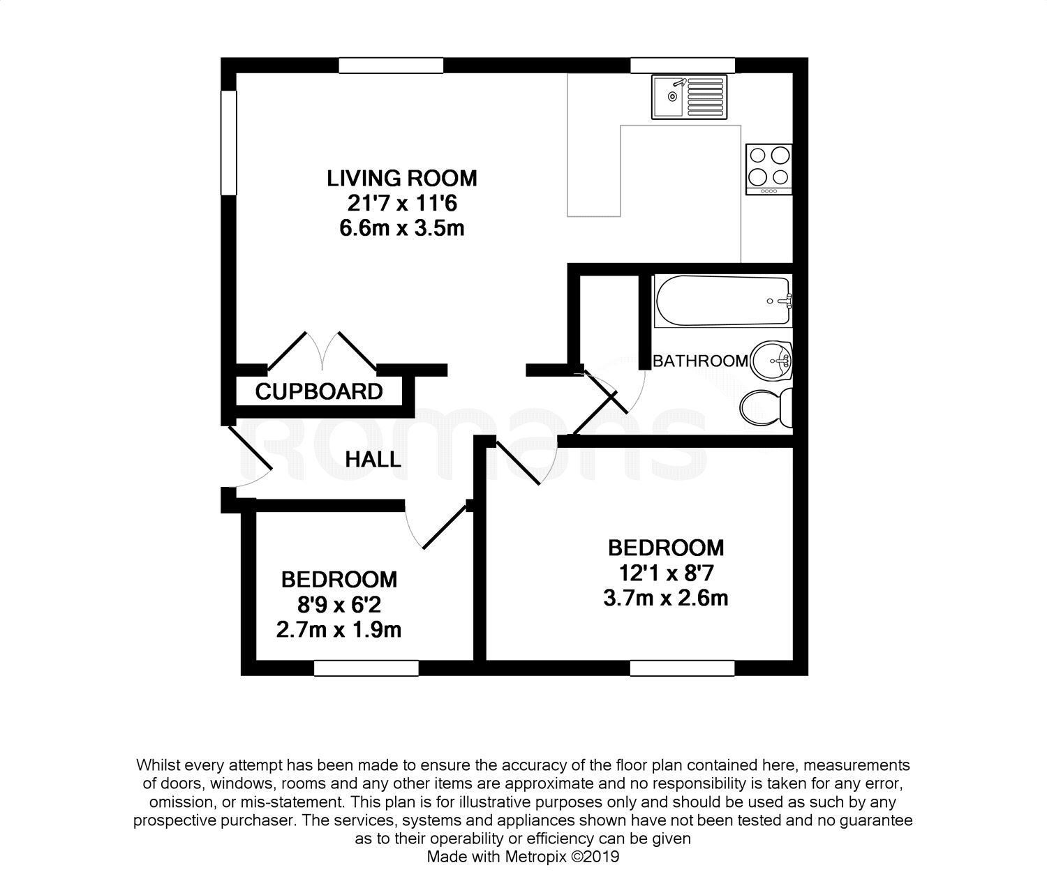 2 Bedrooms Flat for sale in Wetherby Gardens, Farnborough, Hampshire GU14