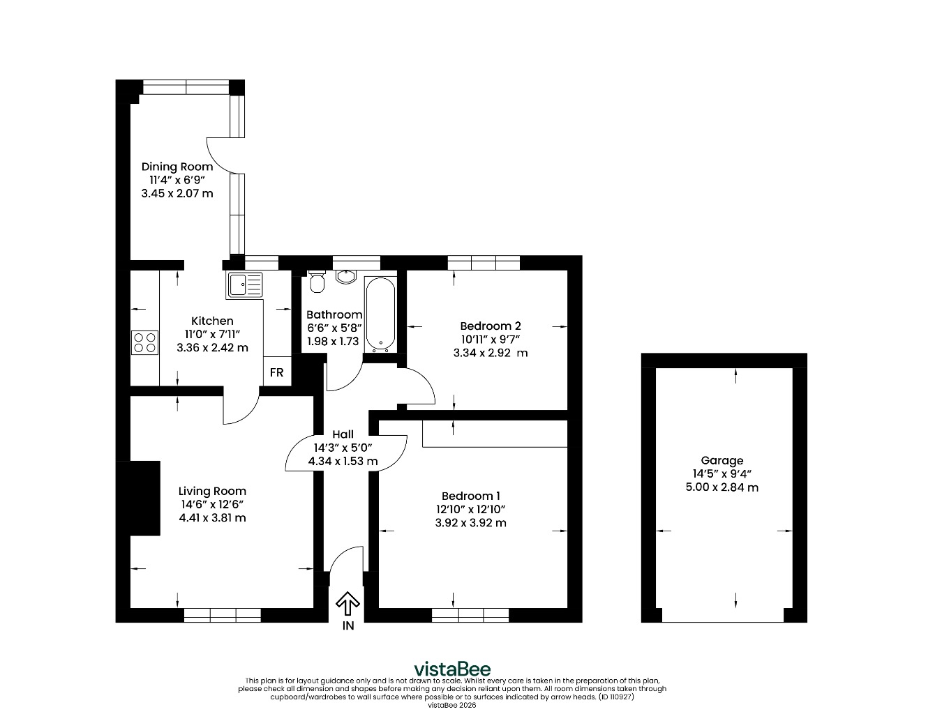 44, Earnock Street, Riddrie floorplan