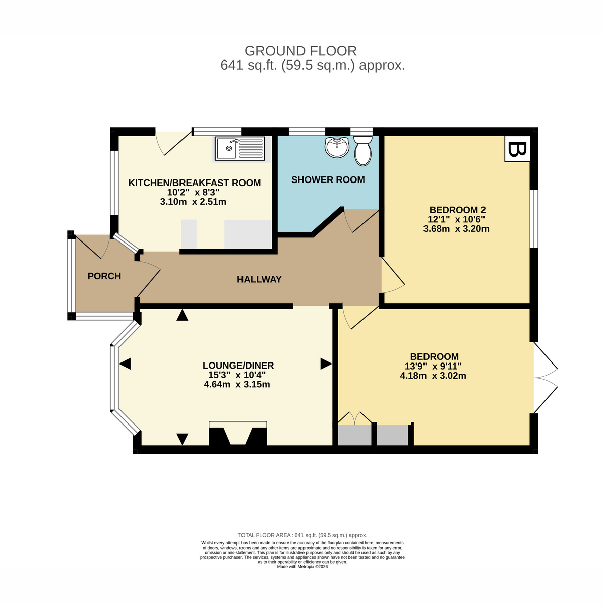 Bryant Road, Poole floorplan