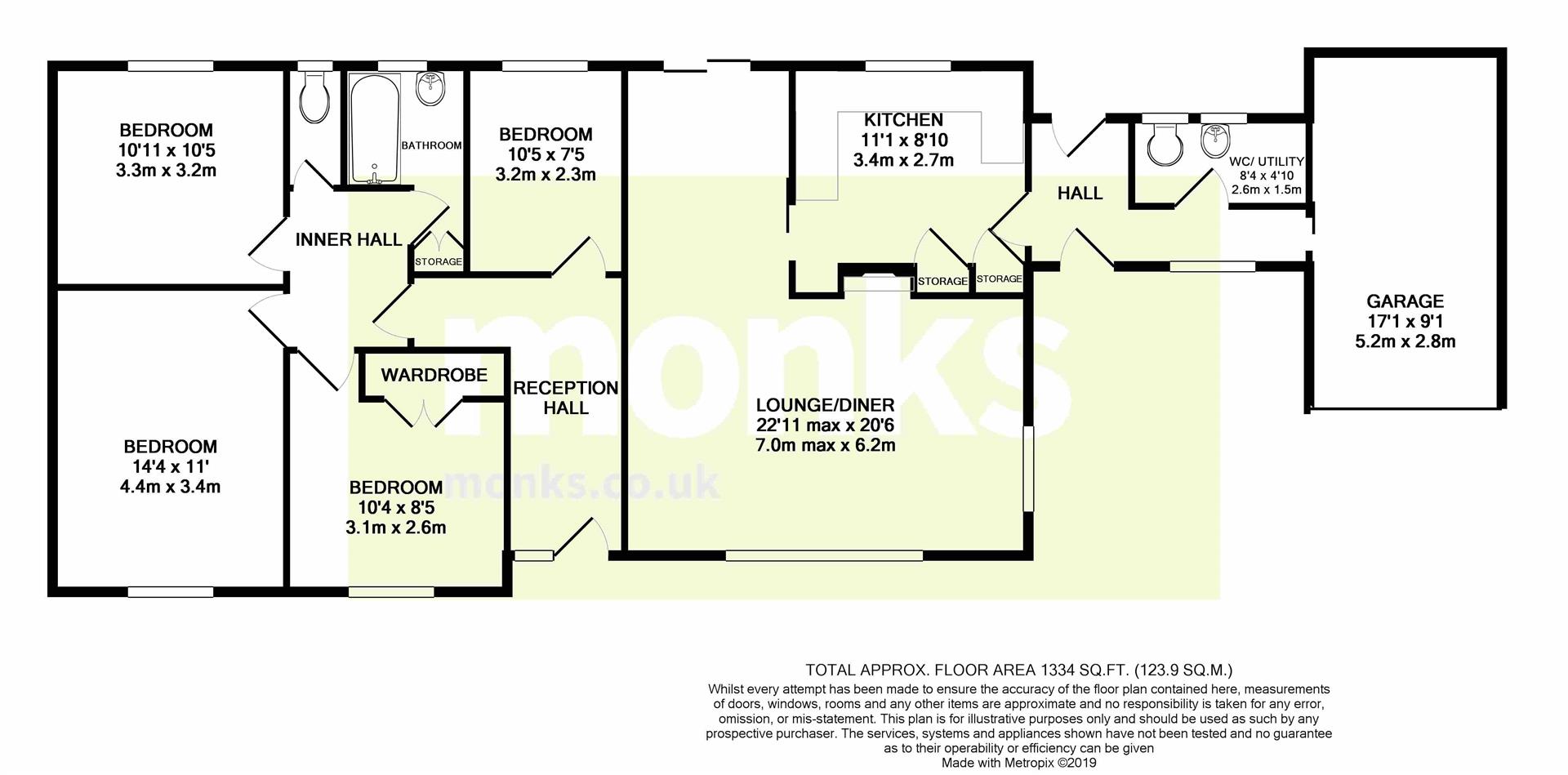 4 Bedrooms Detached bungalow for sale in Soulton Road, Wem, Shropshire SY4