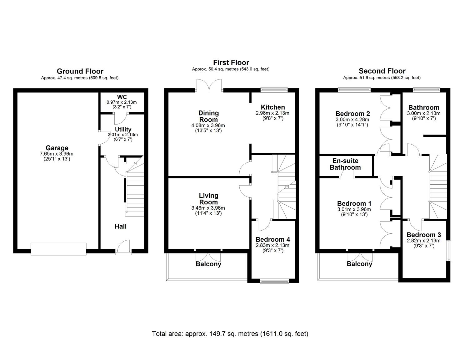 30, Brewerton Lane, Dewsbury floorplan