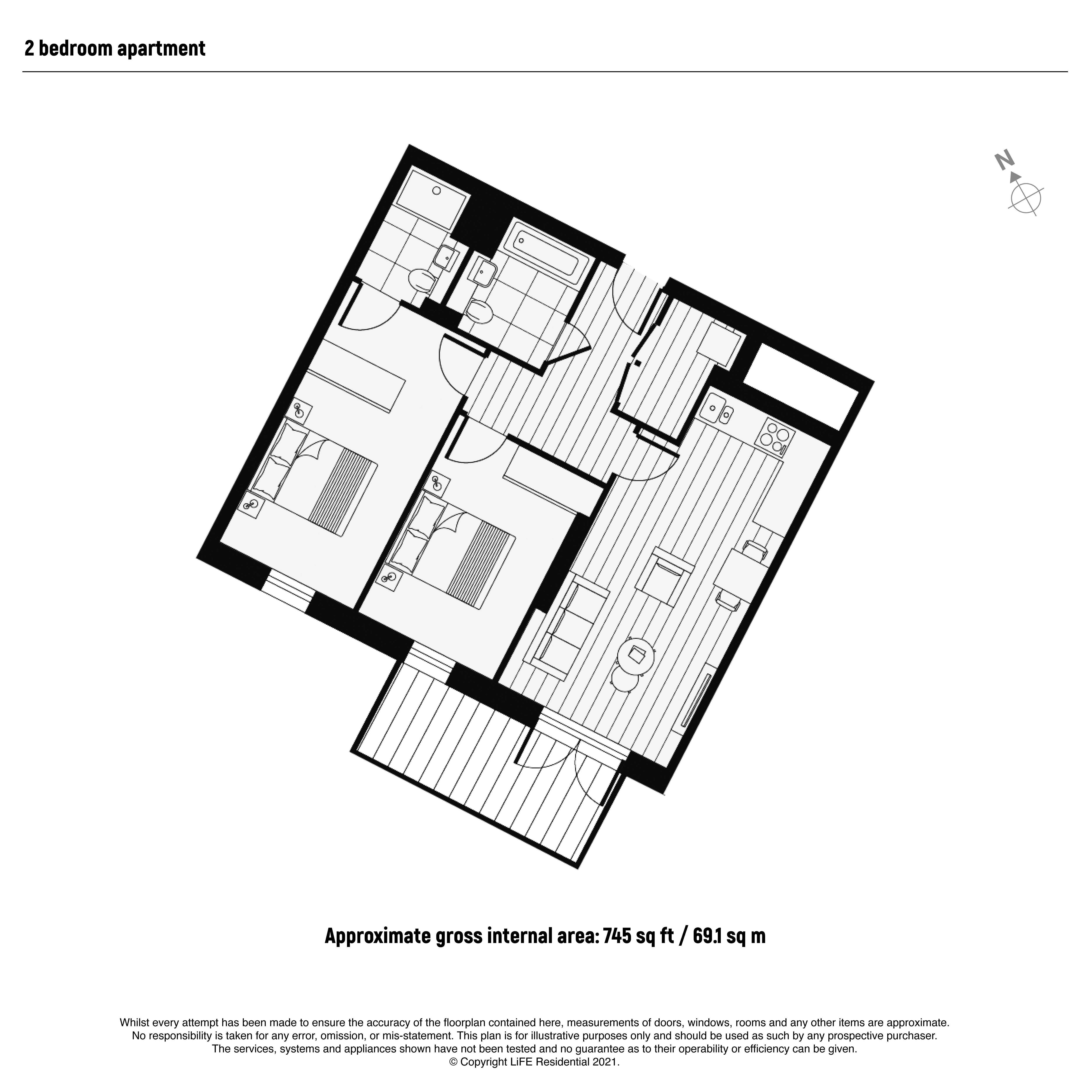 Pershore Street, Birmingham floorplan