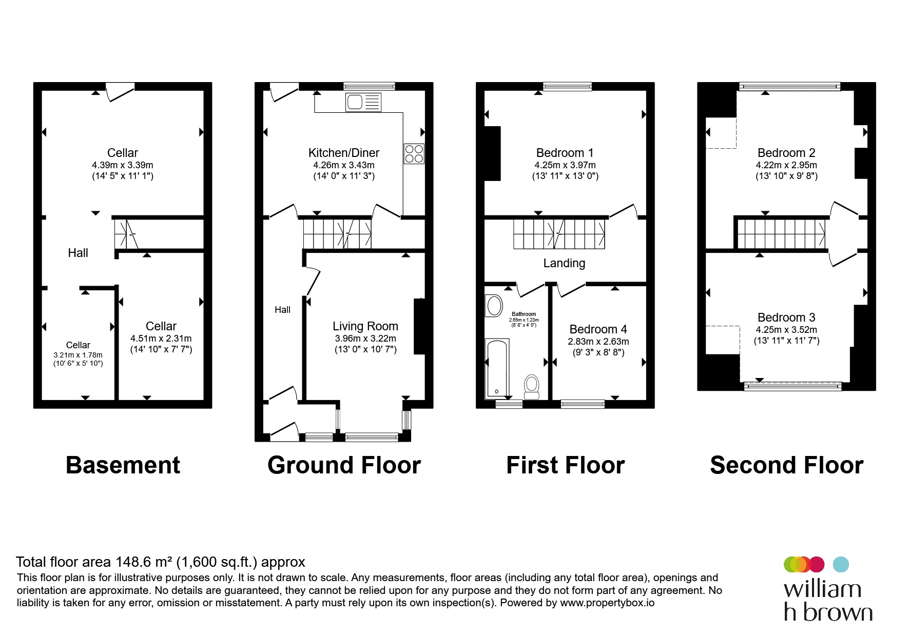 7, Hill Top Mount, Leeds floorplan