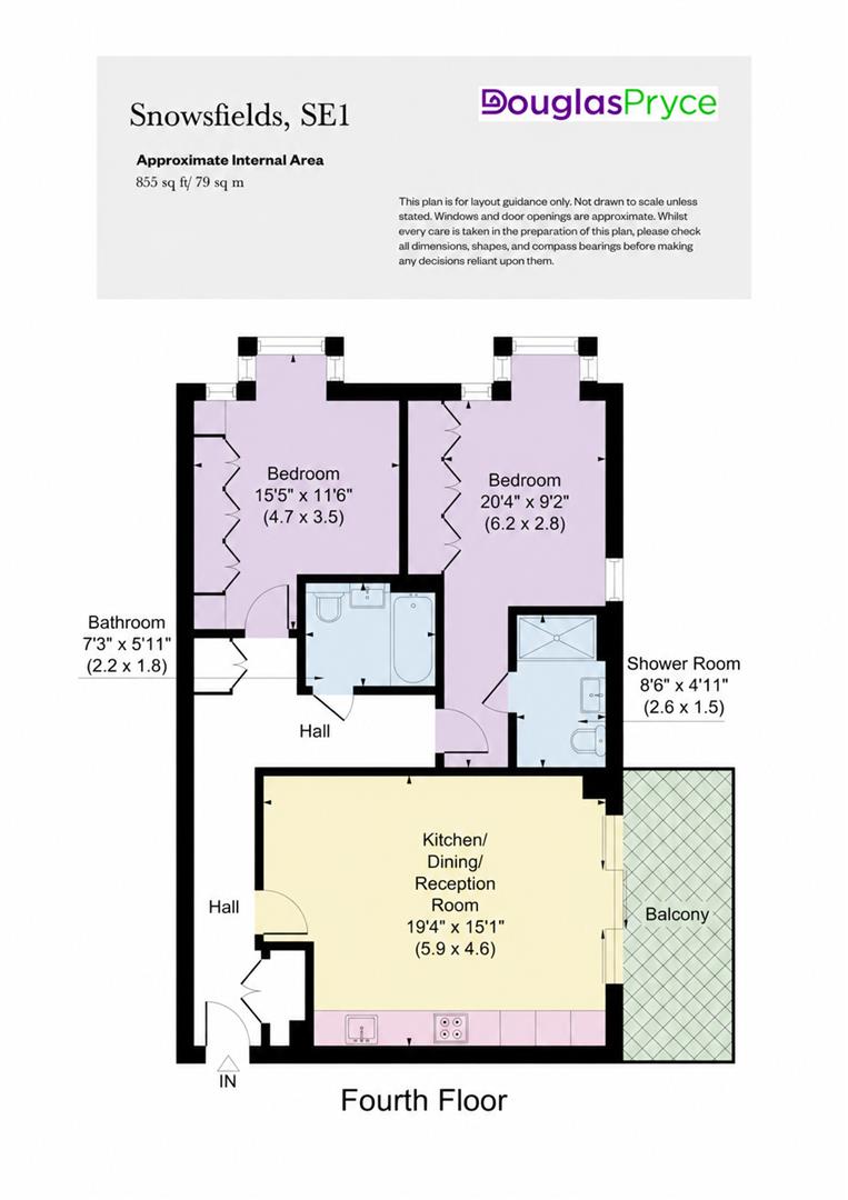 Snowsfields, London floorplan
