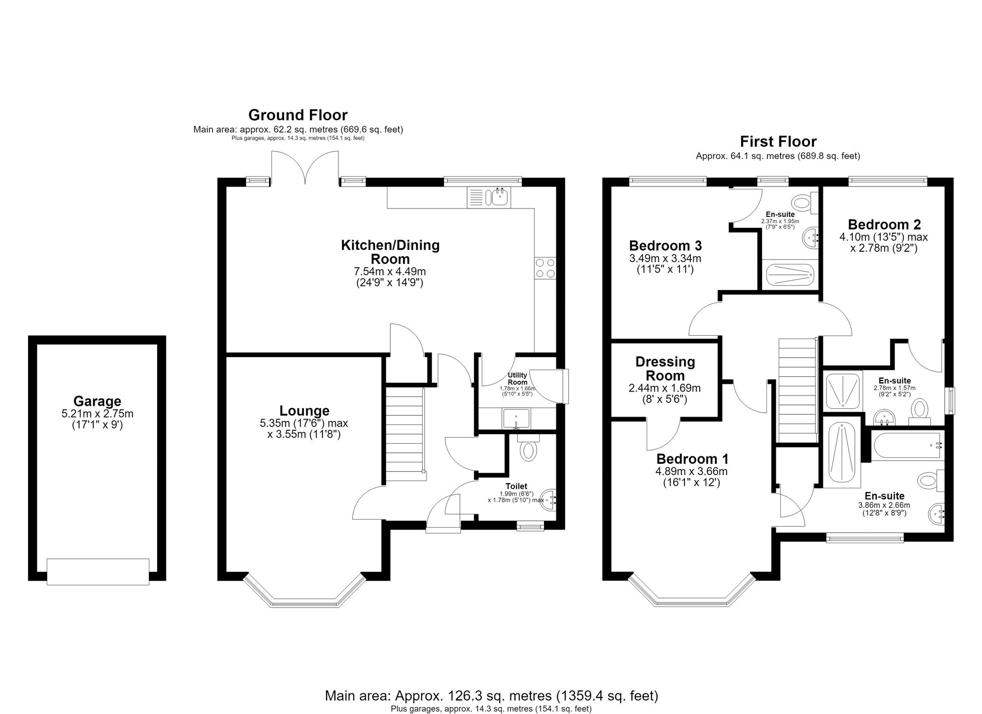 114 Hampshire Road, Royston floorplan