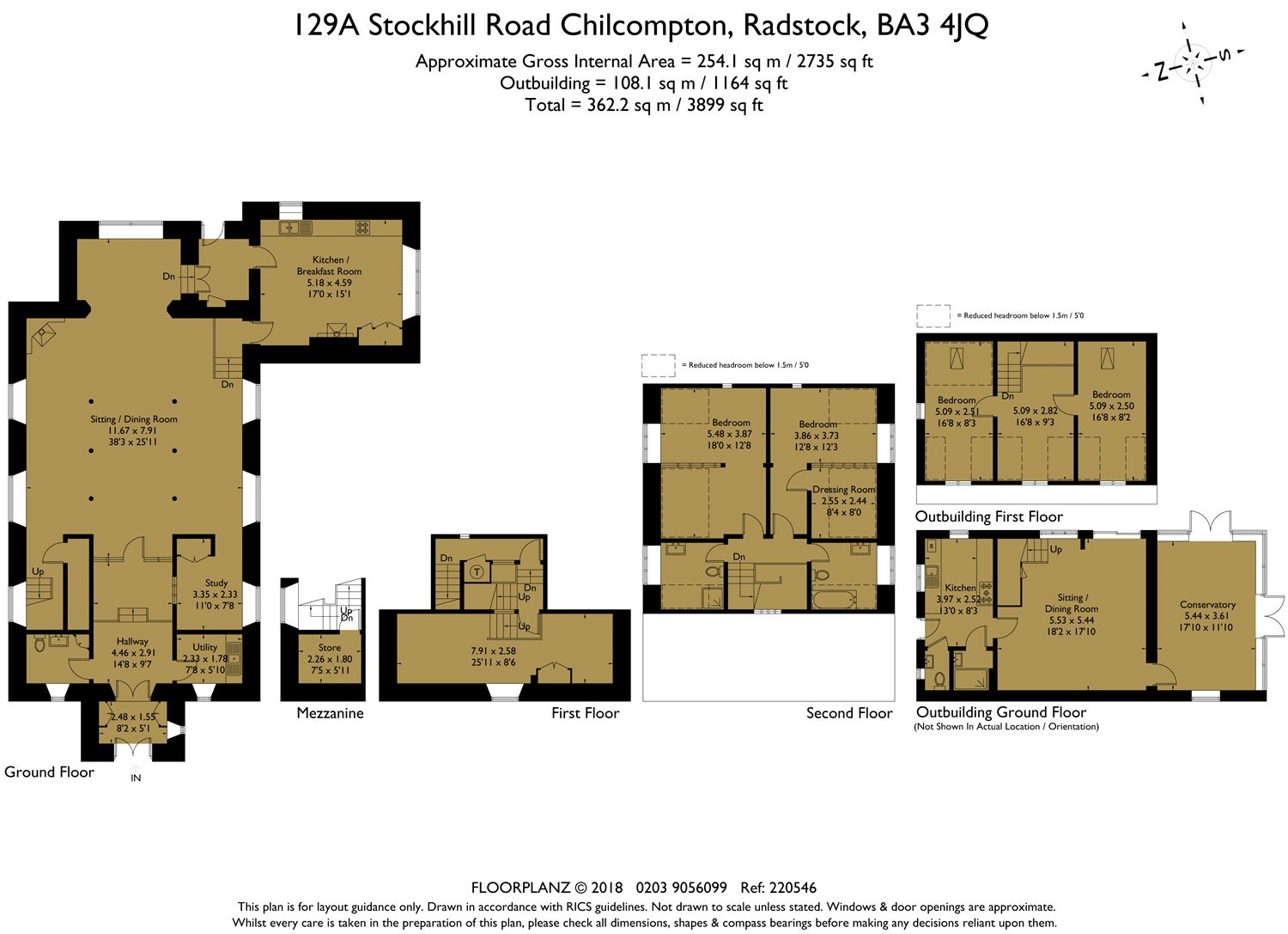 3 Bedrooms Detached house for sale in Stockhill Road, Chilcompton, Radstock, Somerset BA3