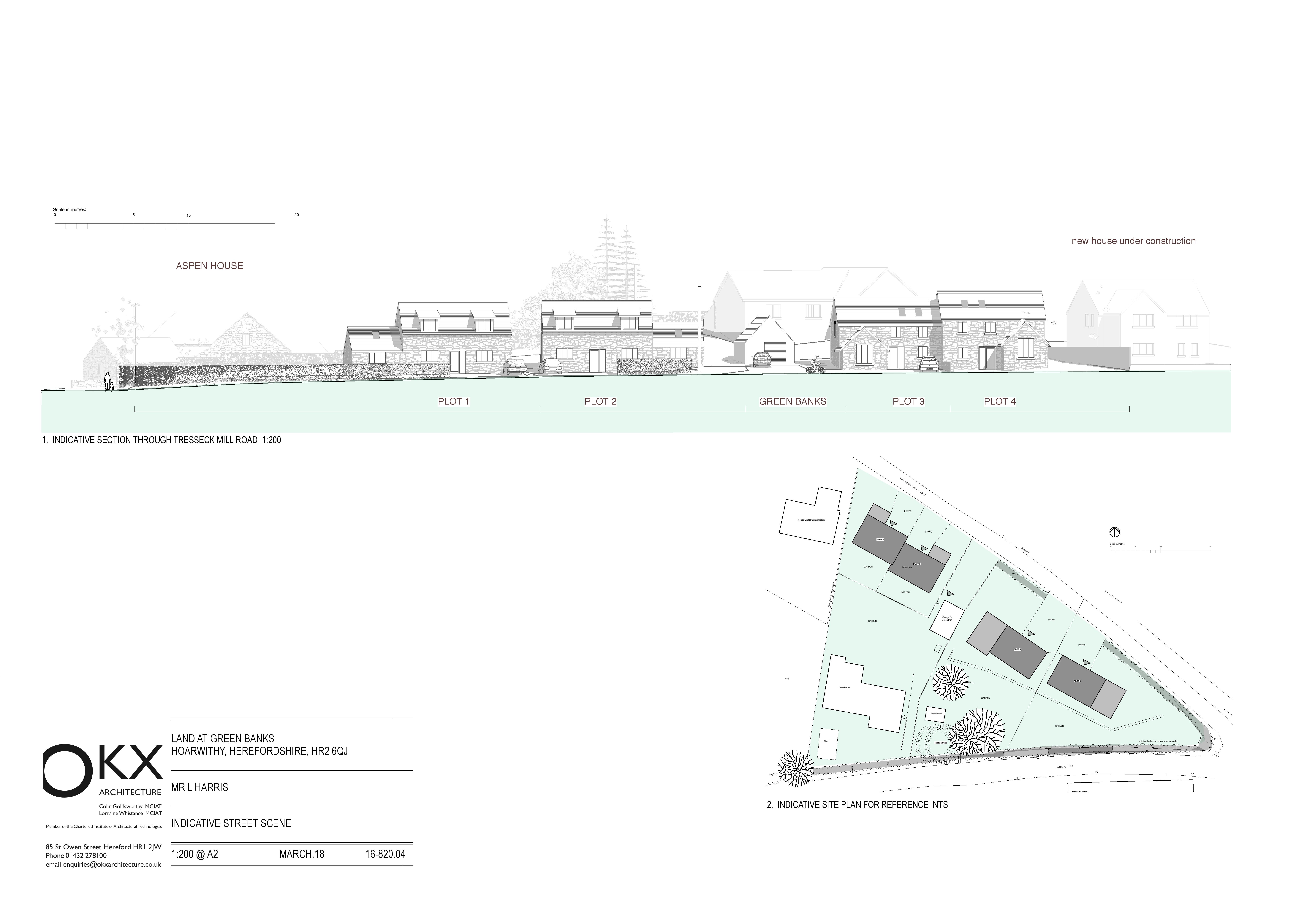 0 Bedrooms Land for sale in Hoarwithy, 4 Building Plots, Ross-On-Wye HR2