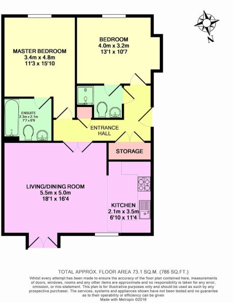 2 Bedrooms Flat for sale in Taylor Close, Tonbridge TN9