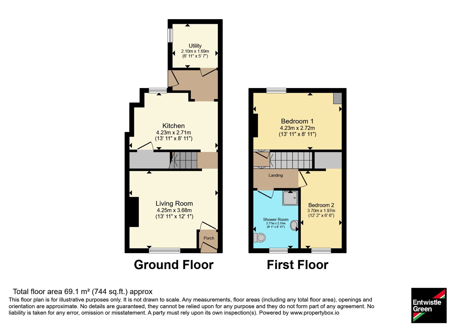 Edward Street, Blackburn floorplan