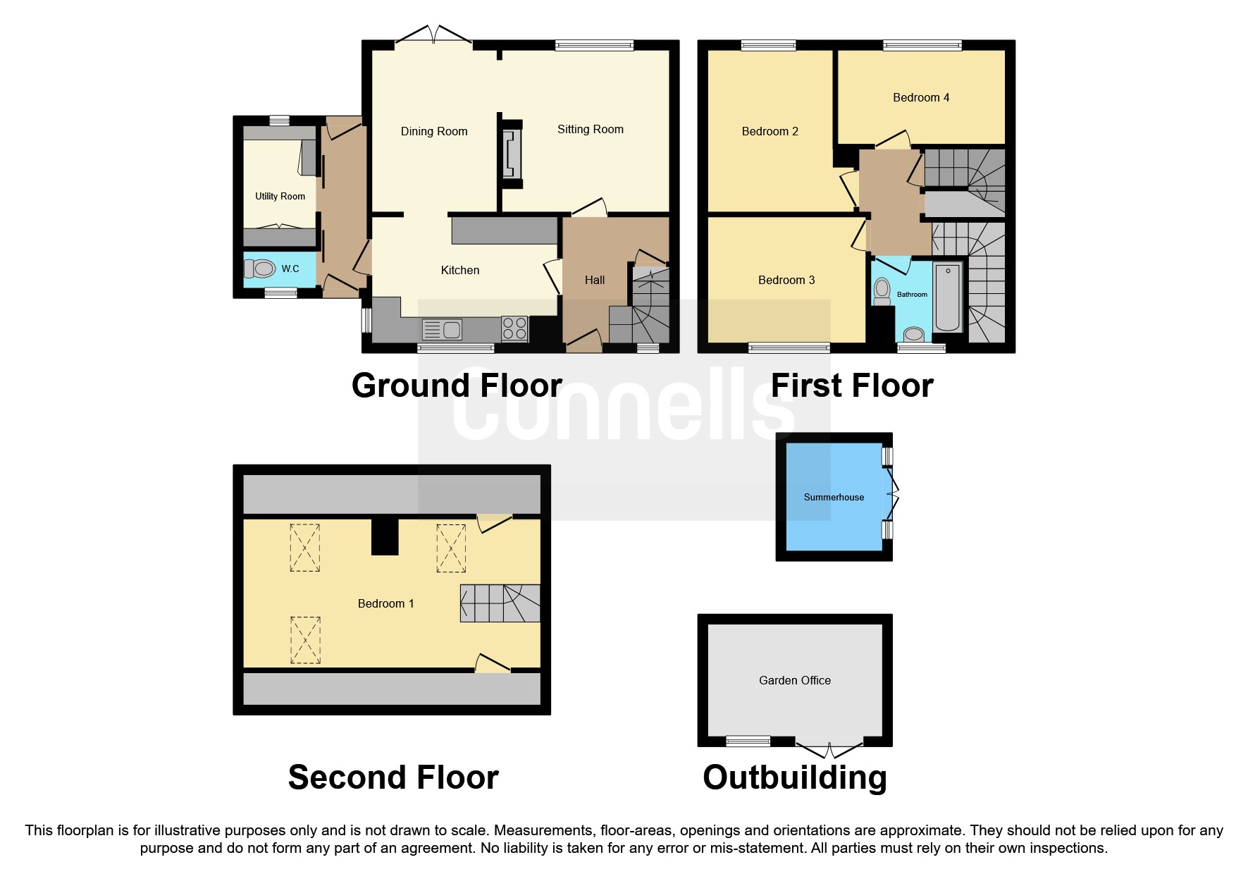 1, Southmead, Redhill floorplan