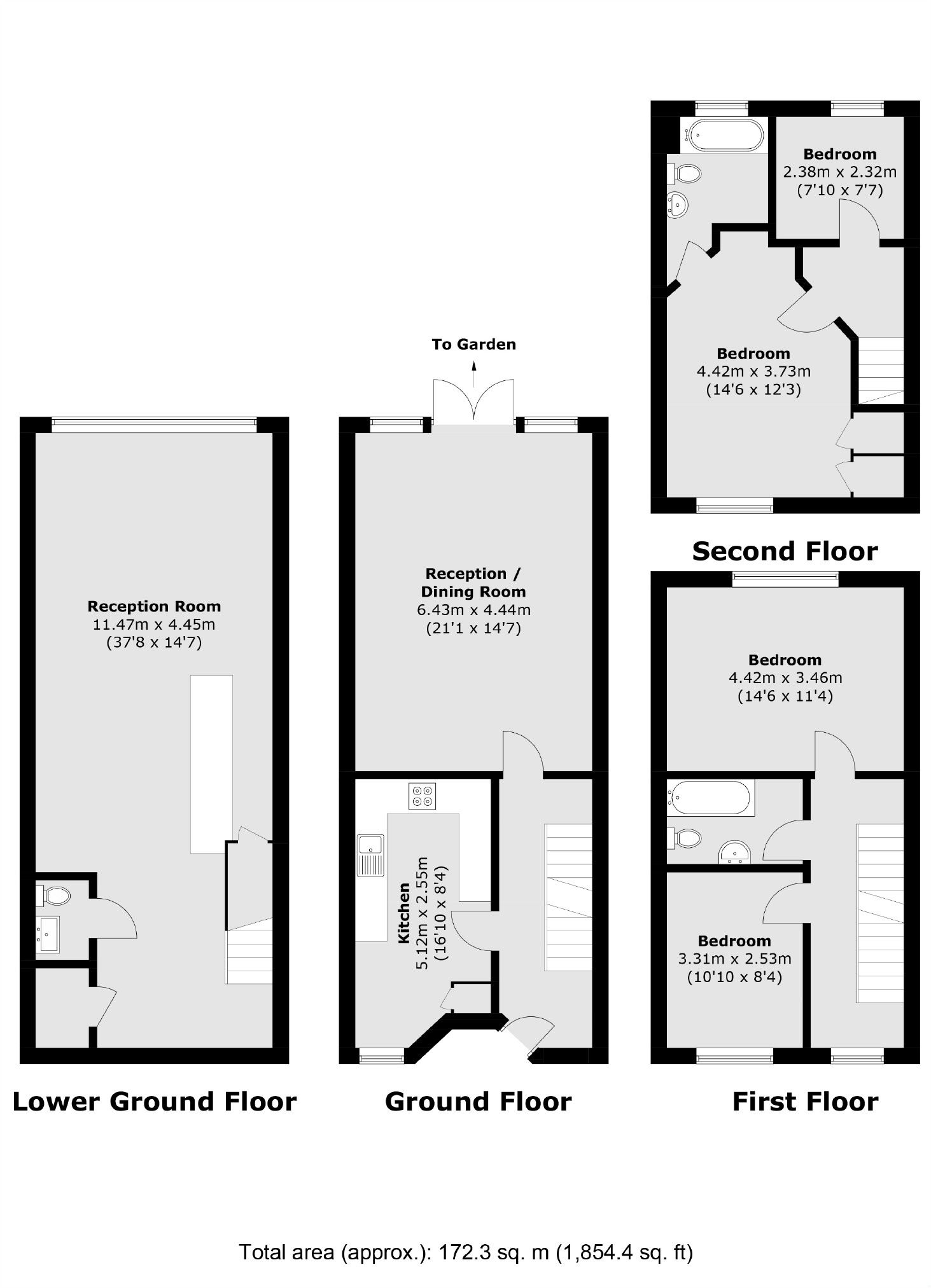 8, Eaton Terrace, London floorplan