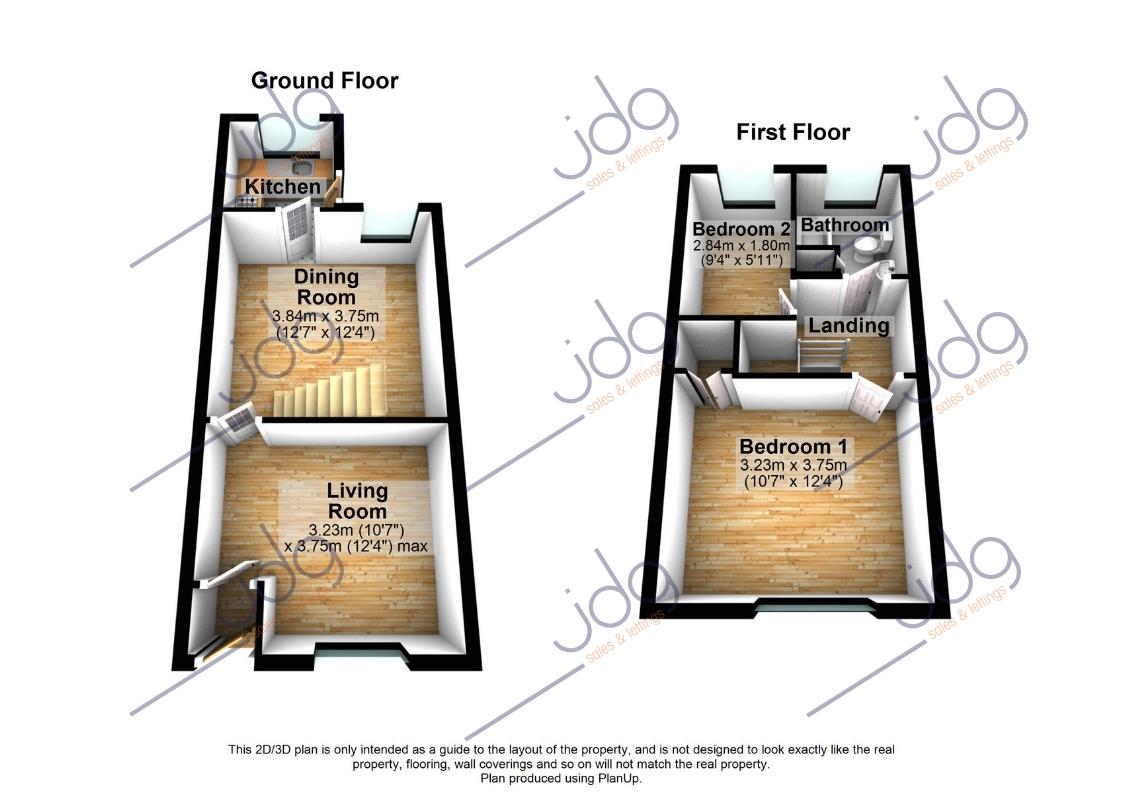 2 Bedrooms Terraced house to rent in Graham Street, Lancaster LA1