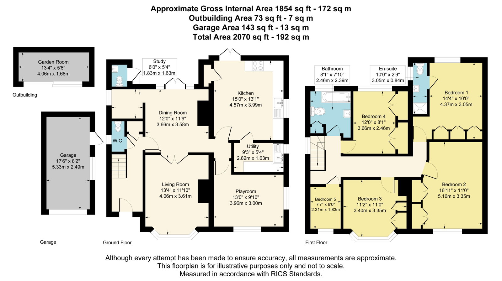 122, Arle Road, Cheltenham floorplan