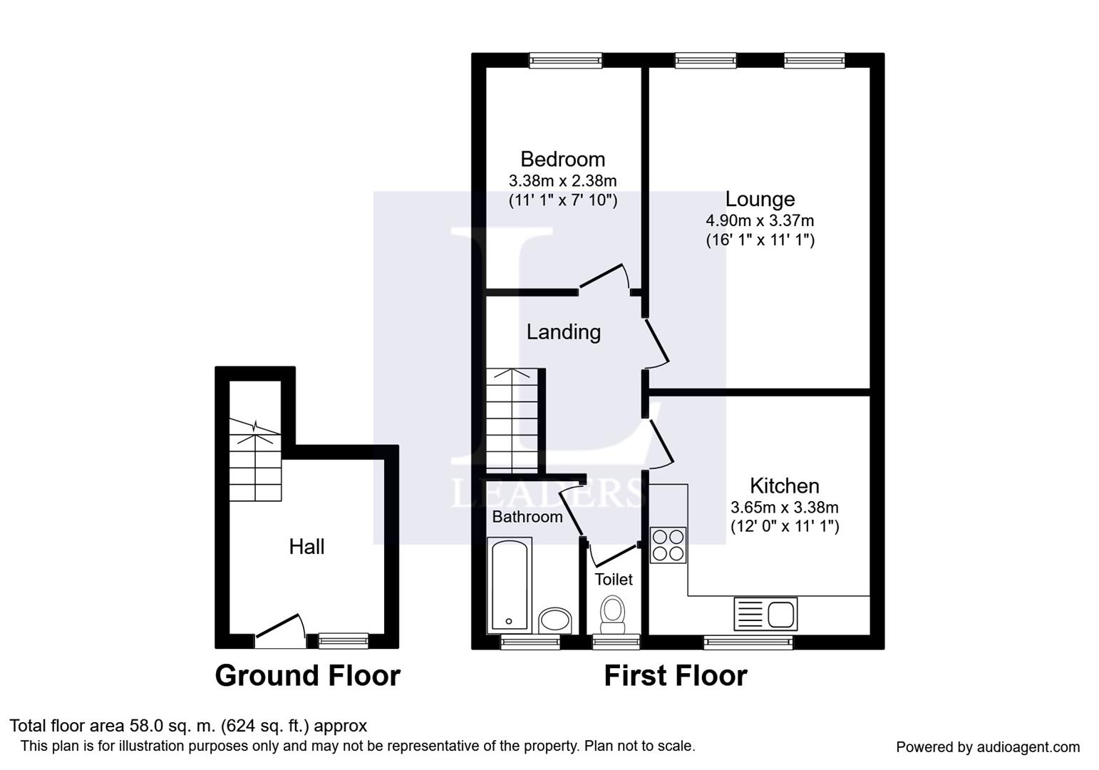 5A,, Earls Hall Parade, Southend-On-Sea floorplan