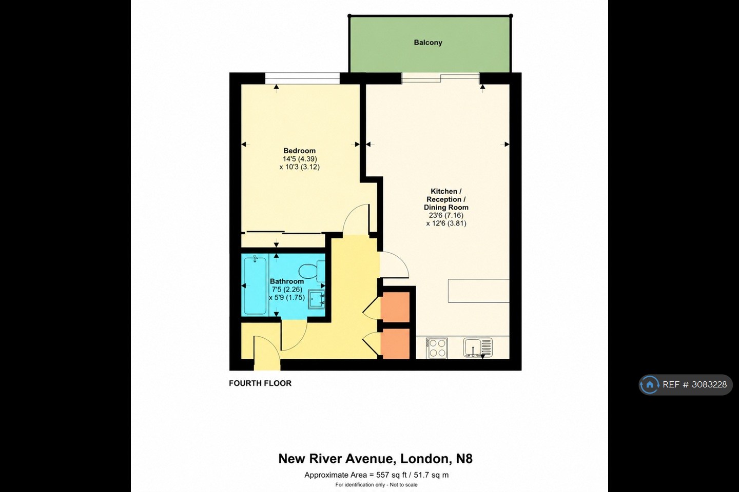 New River Avenue, London floorplan
