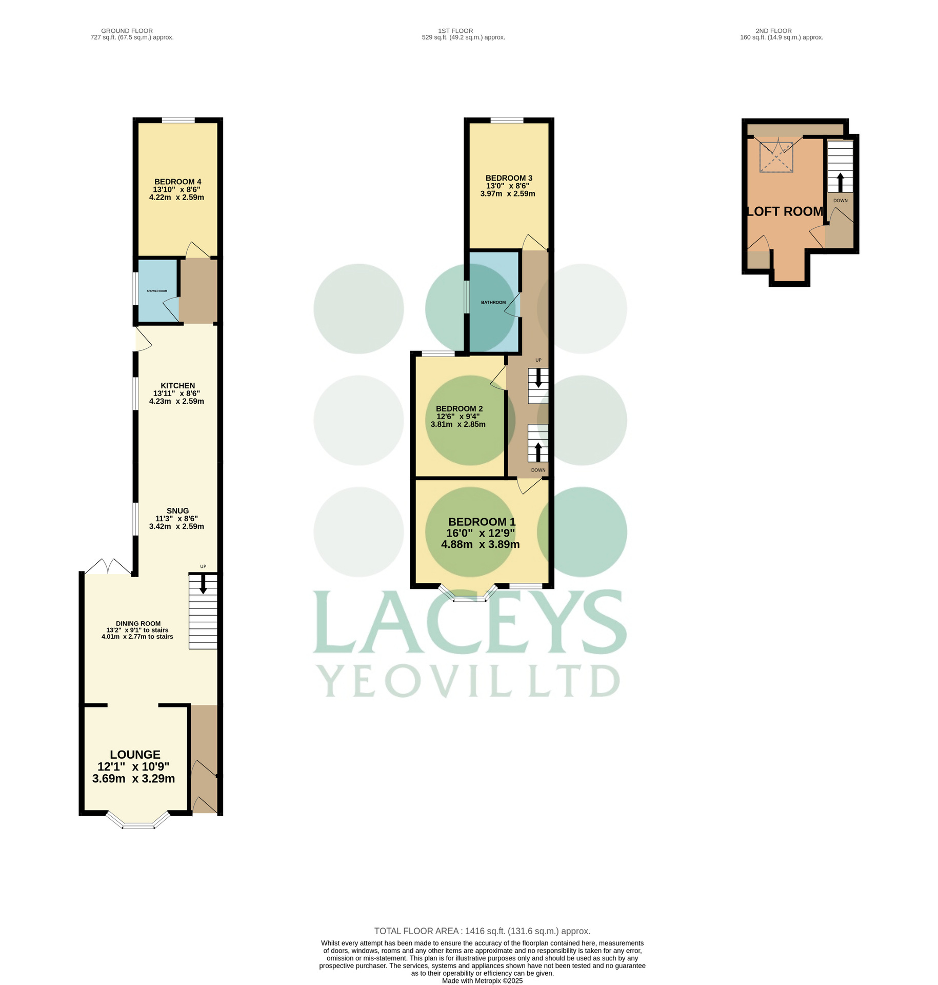 Penselwood, Yeovil floorplan