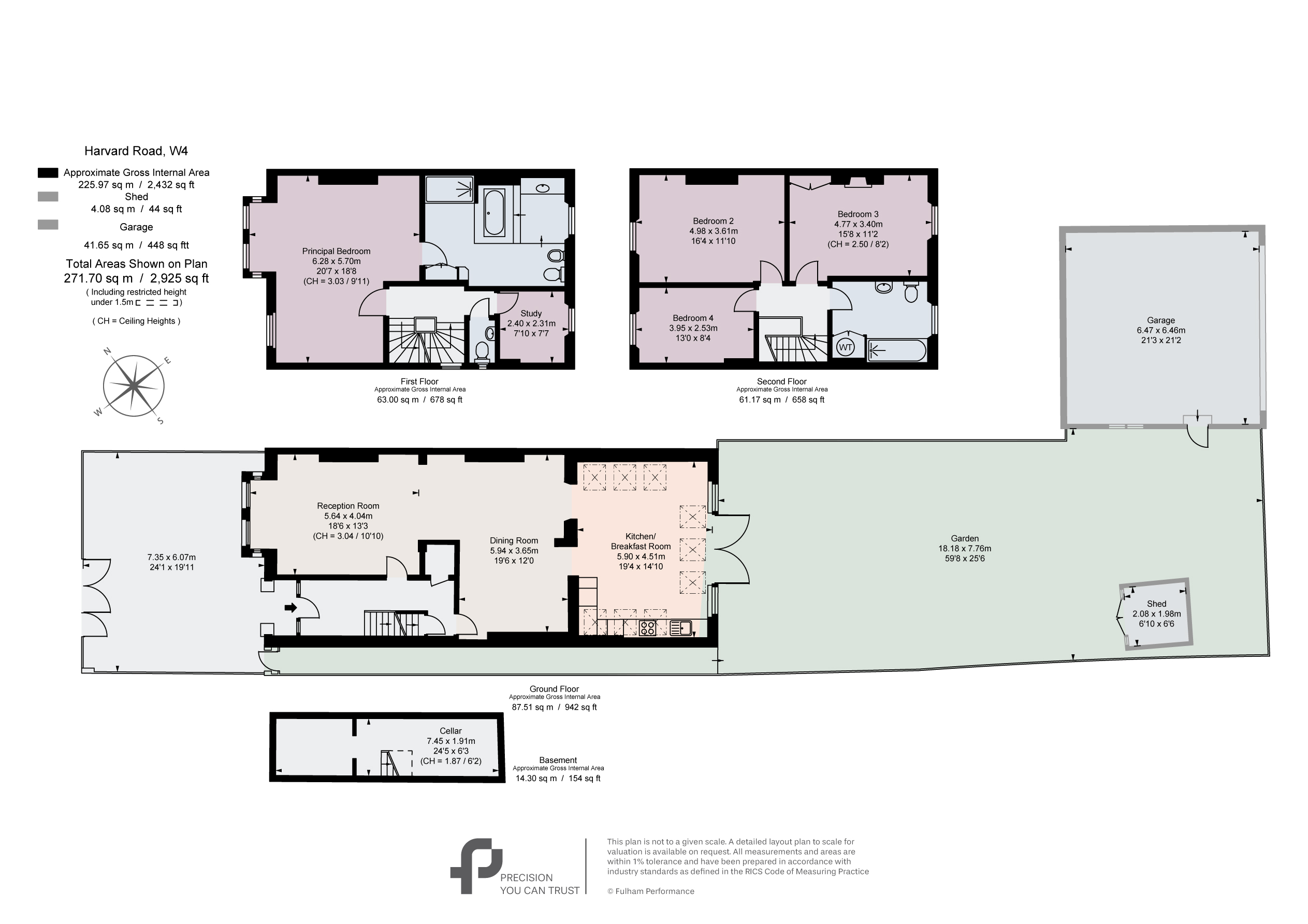 21, Harvard Road, London floorplan