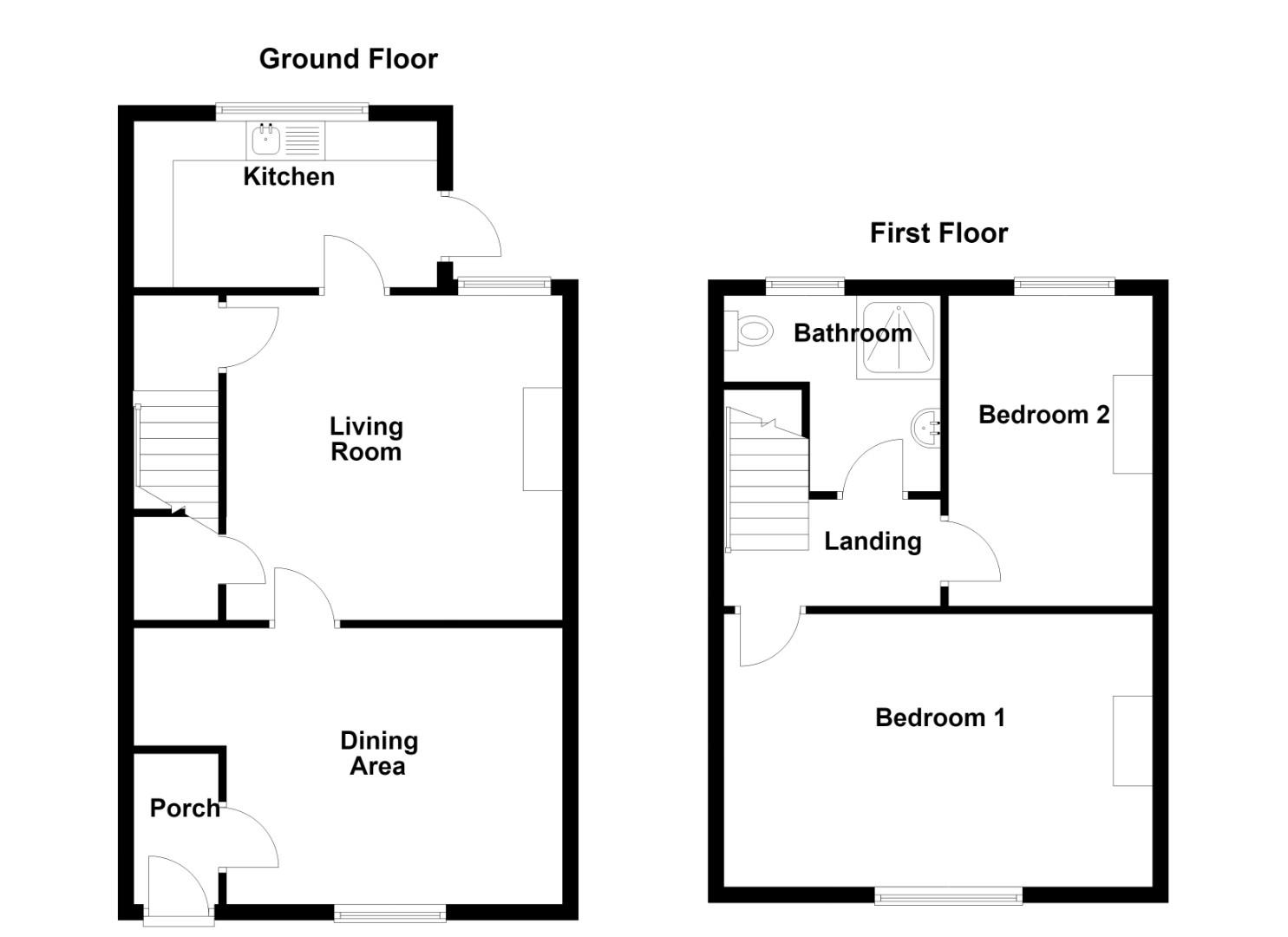 26, Stammergate, Thirsk floorplan