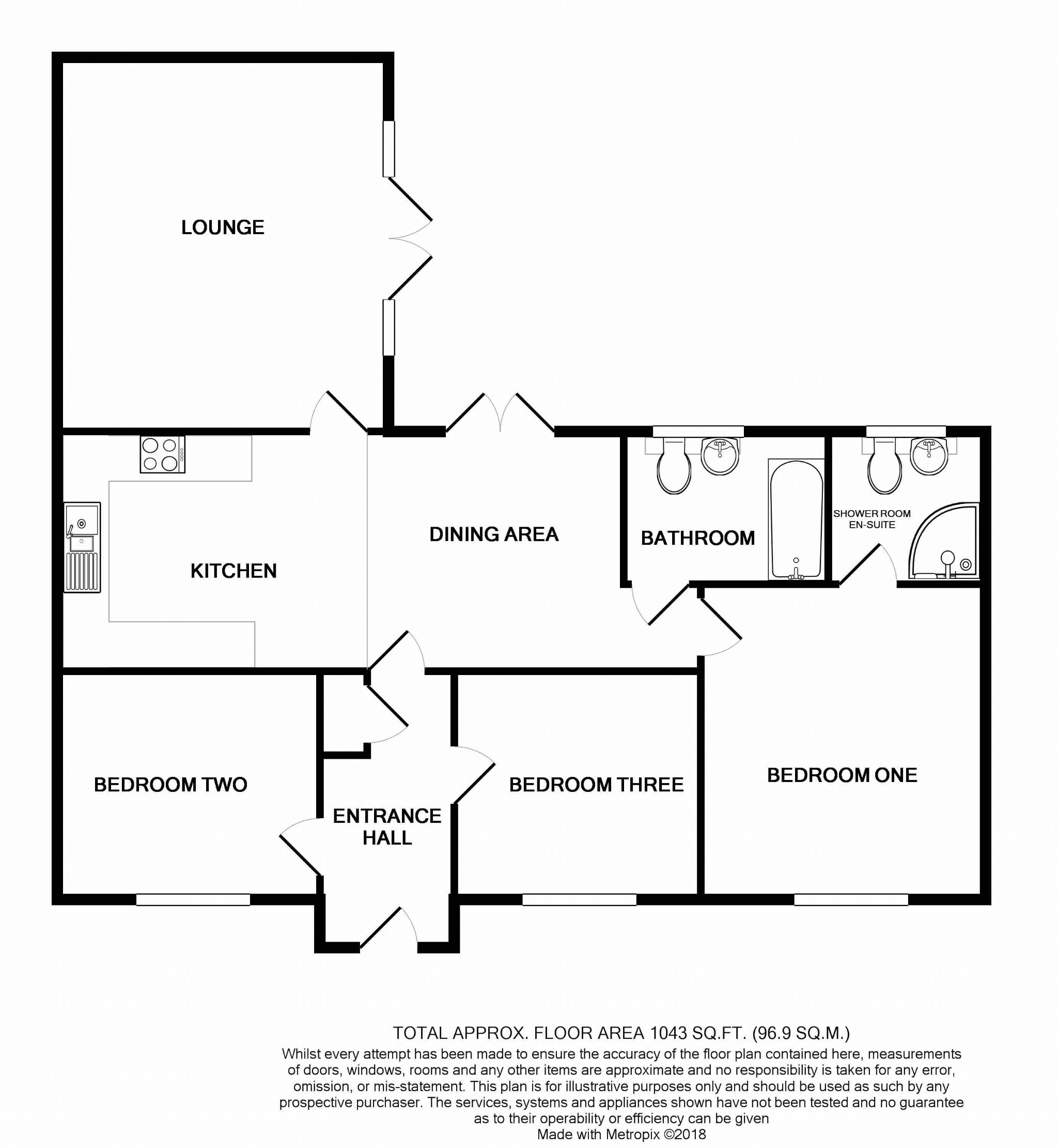 3 Bedrooms Detached bungalow for sale in Wyndham Crescent, Clacton-On-Sea CO15