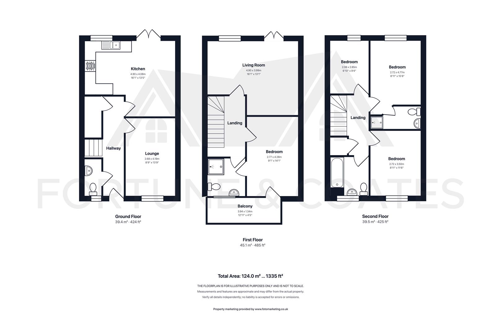 4, Old Oak Way, Harlow floorplan