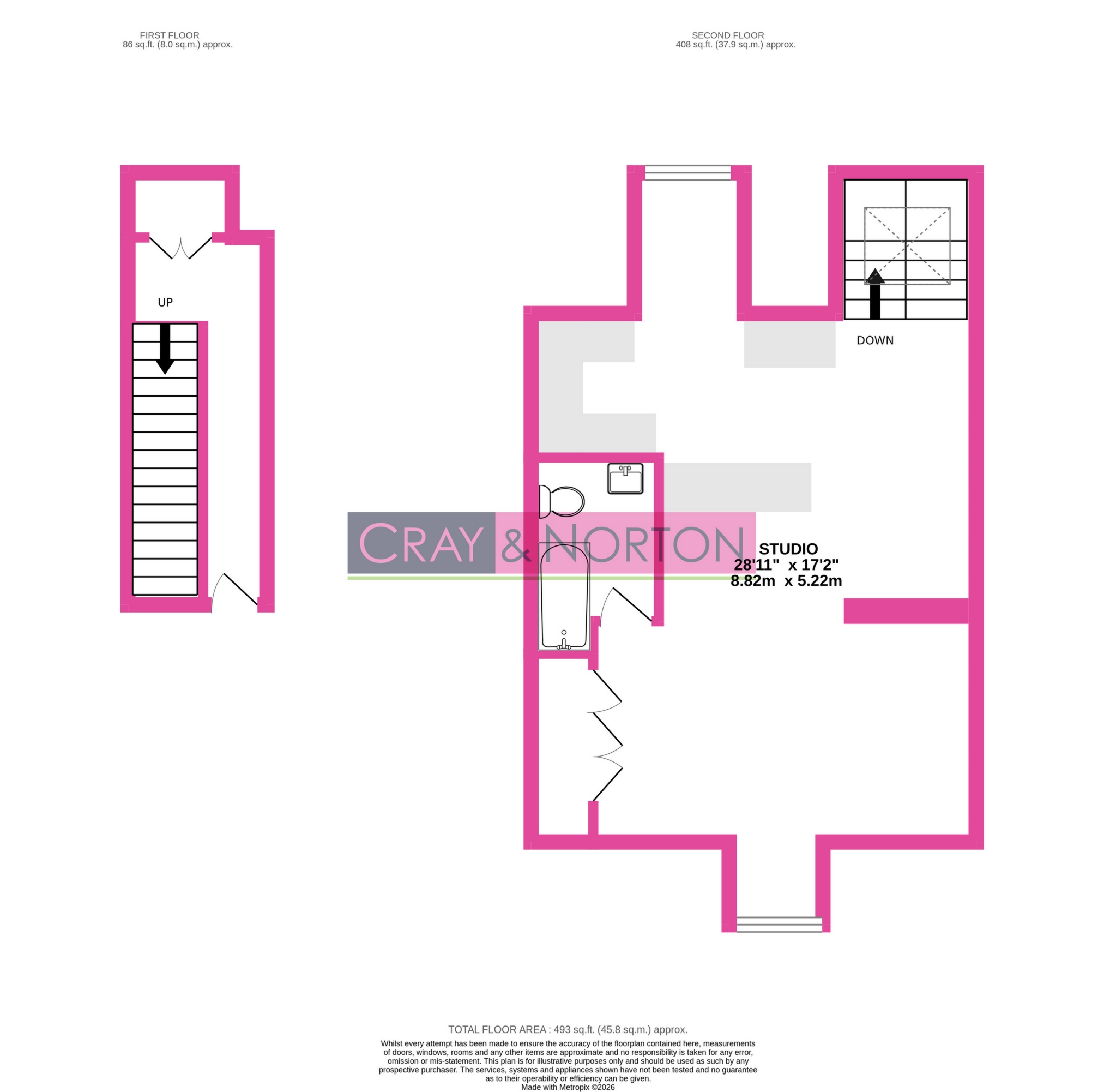 297c, Sydenham Road, Croydon floorplan