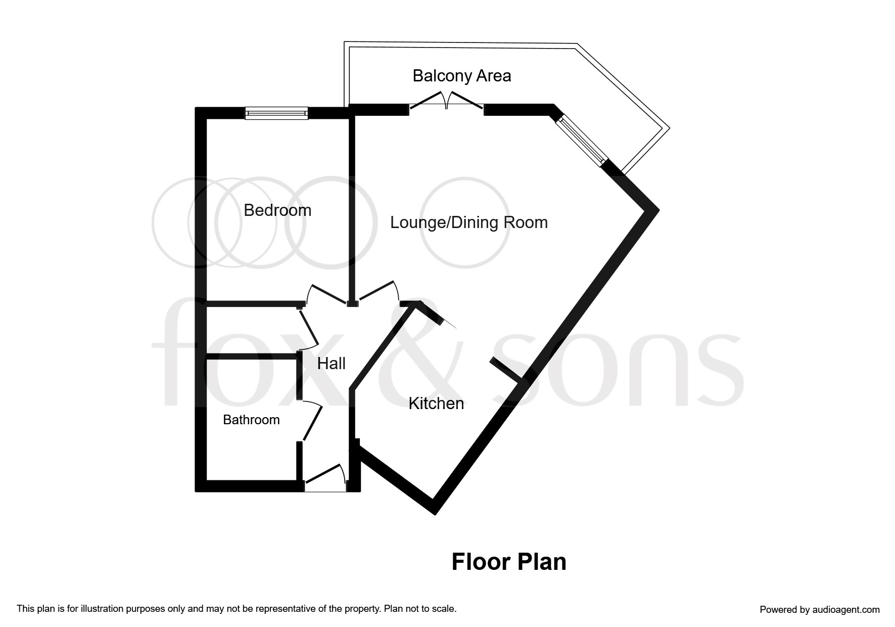 1 Bedrooms Flat for sale in Commonwealth Drive, Crawley RH10