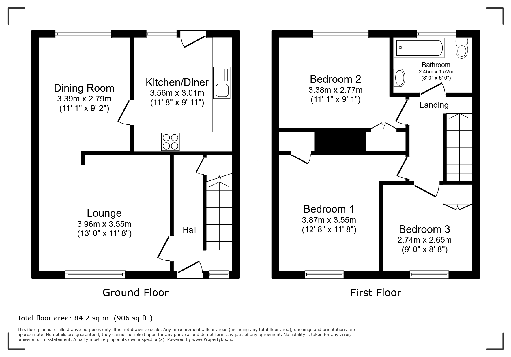 27, Fuschia Gardens, Hebburn floorplan