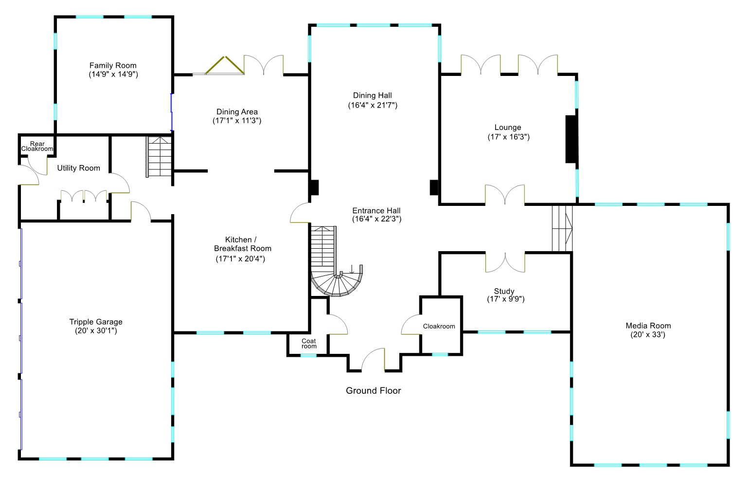Hundred Acres Road, Wickham, Fareham PO17, 6 bedroom detached house for