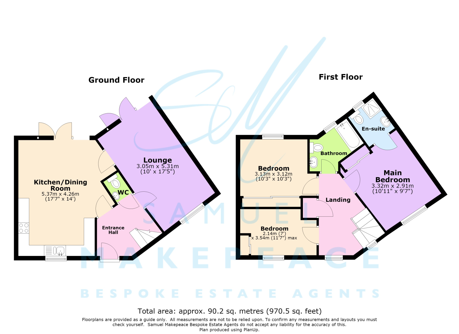 18 Catterick Crescent, Stoke-on-Trent floorplan