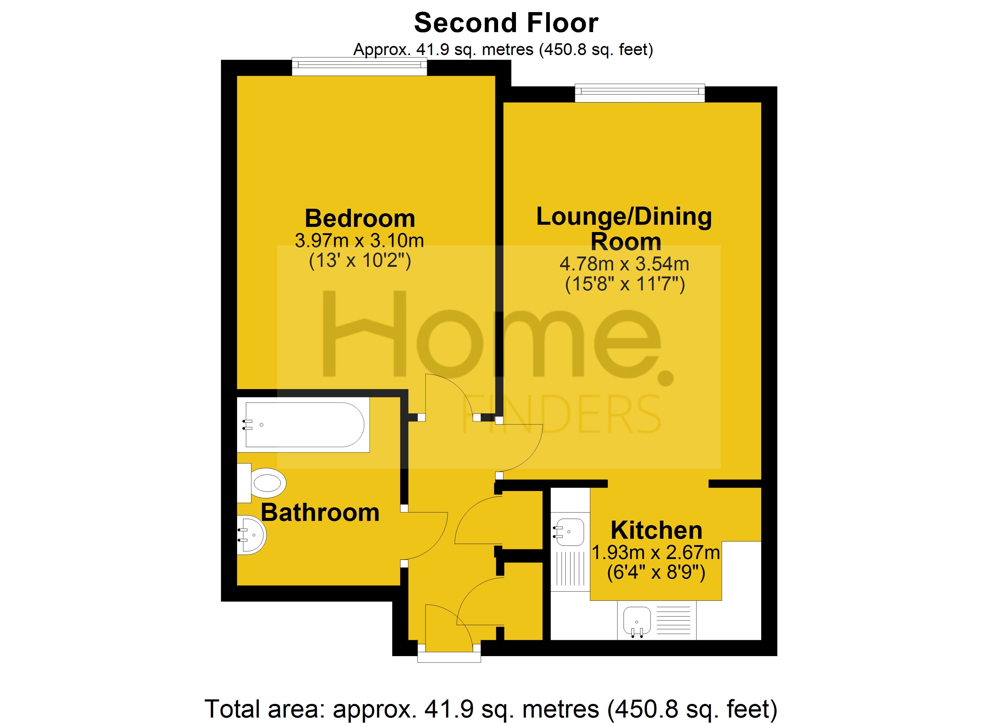 Wyke House, 40 Hayburn Road, Redhouse, Swindon SN25, 1 bedroom flat for