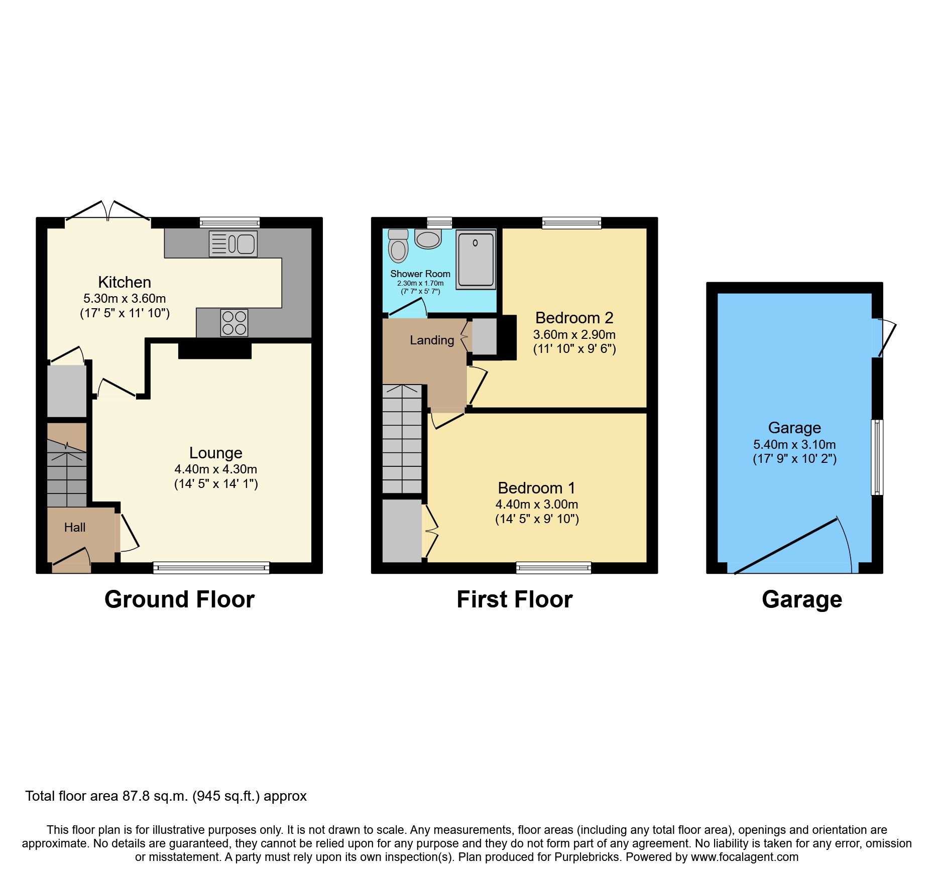 73, Rufford Street, Wakefield floorplan